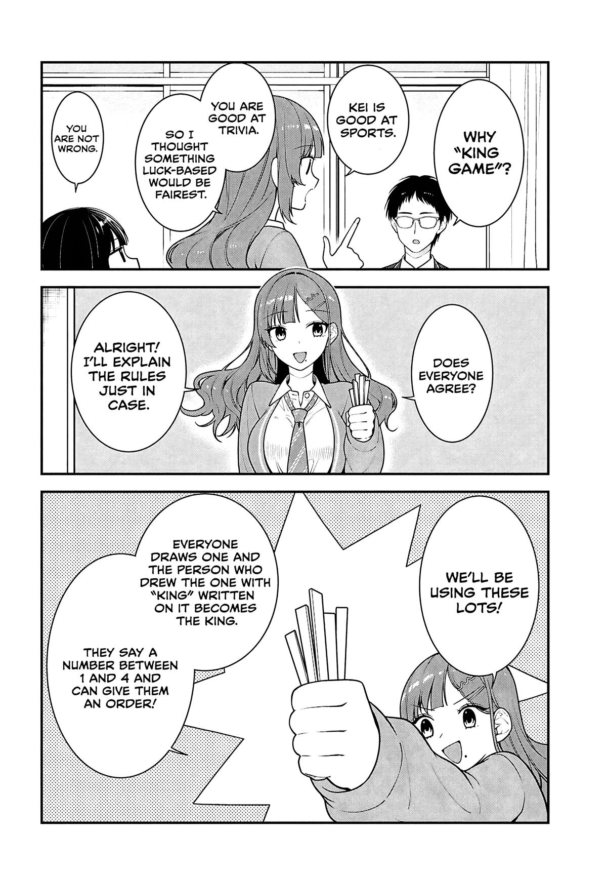 The Delinquent Shimizu-san Sitting Next to Me Has Dyed Her Hair Black Chapter 14 page 4 - 