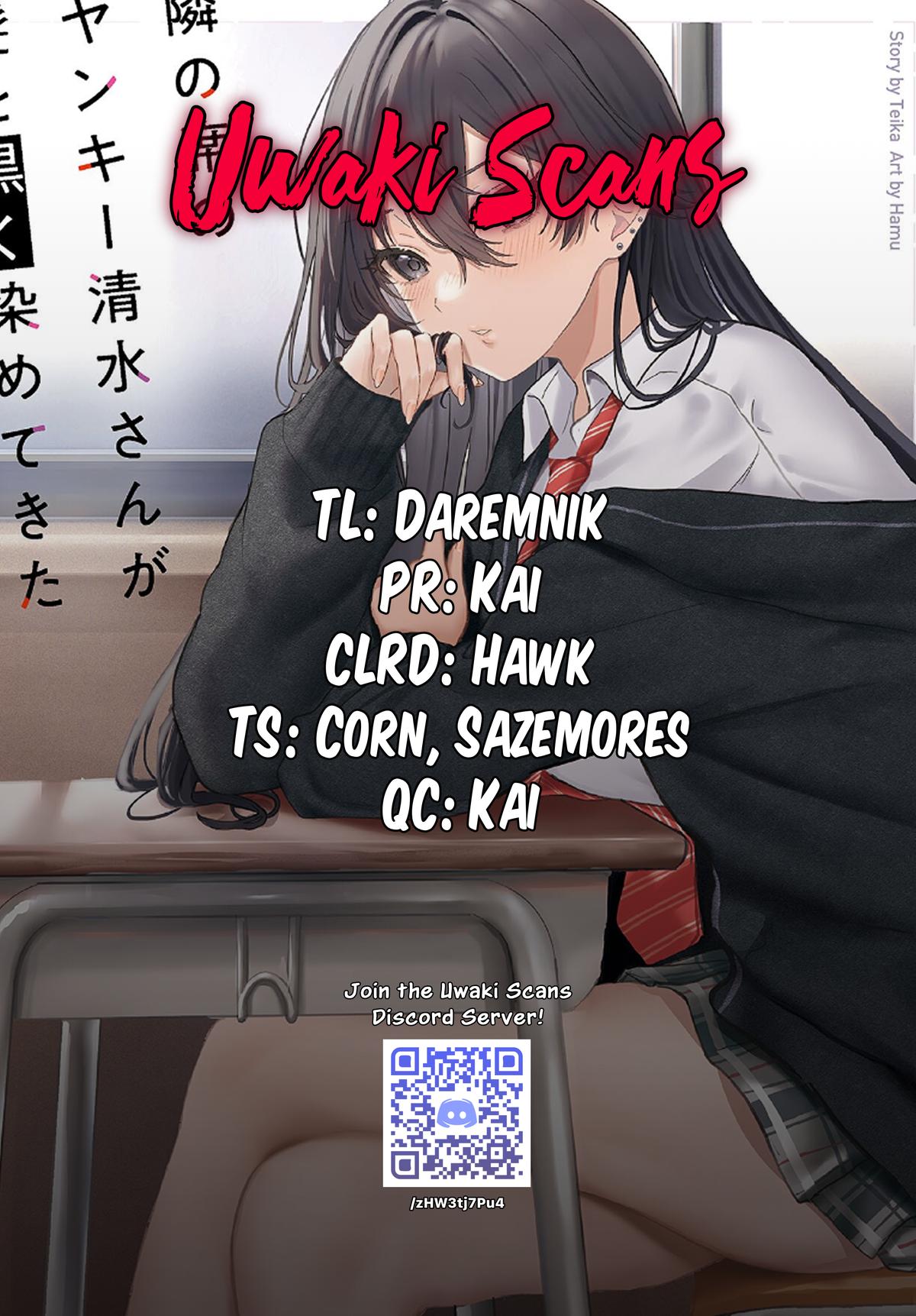 The Delinquent Shimizu-san Sitting Next to Me Has Dyed Her Hair Black Chapter 14 page 32 - 