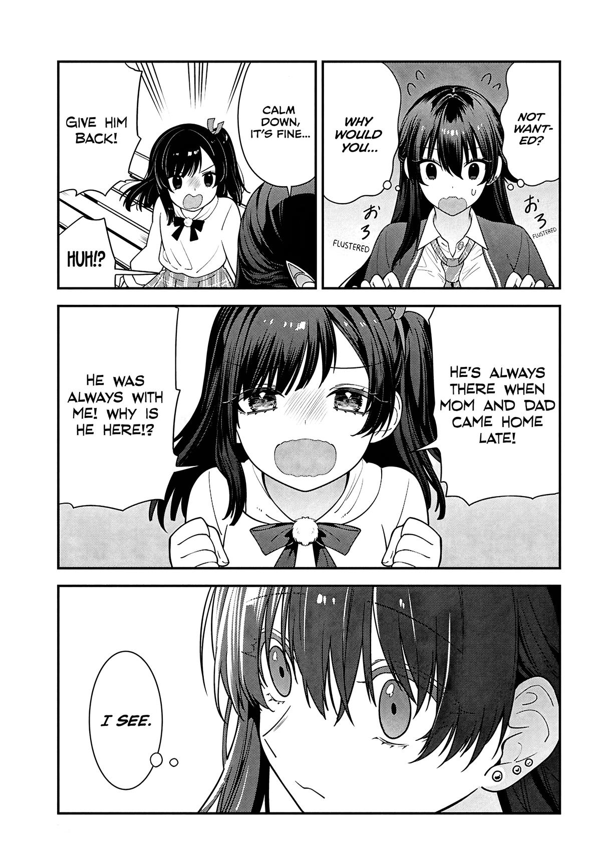 The Delinquent Shimizu-san Sitting Next to Me Has Dyed Her Hair Black Chapter 15 page 13 - 
