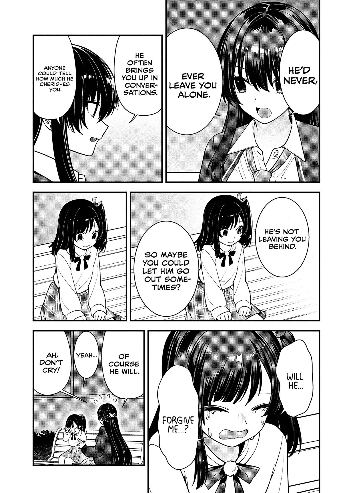 The Delinquent Shimizu-san Sitting Next to Me Has Dyed Her Hair Black Chapter 15 page 15 - 