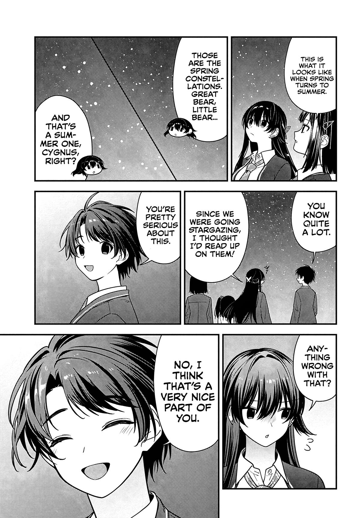 The Delinquent Shimizu-san Sitting Next to Me Has Dyed Her Hair Black Chapter 15 page 22 - 