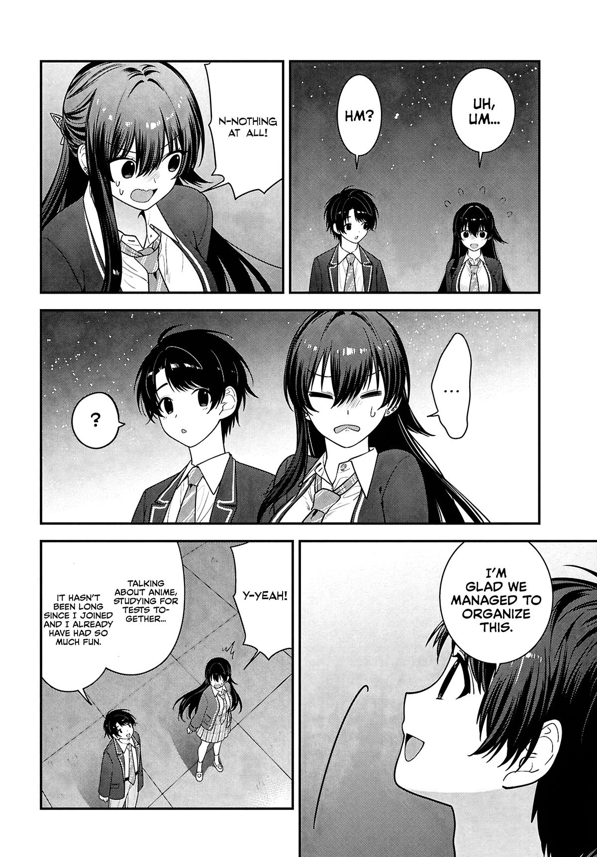 The Delinquent Shimizu-san Sitting Next to Me Has Dyed Her Hair Black Chapter 15 page 27 - 