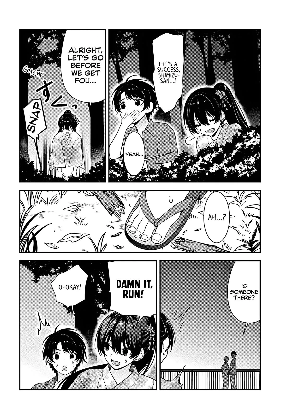 The Delinquent Shimizu-san Sitting Next to Me Has Dyed Her Hair Black Chapter 16 page 28 - 