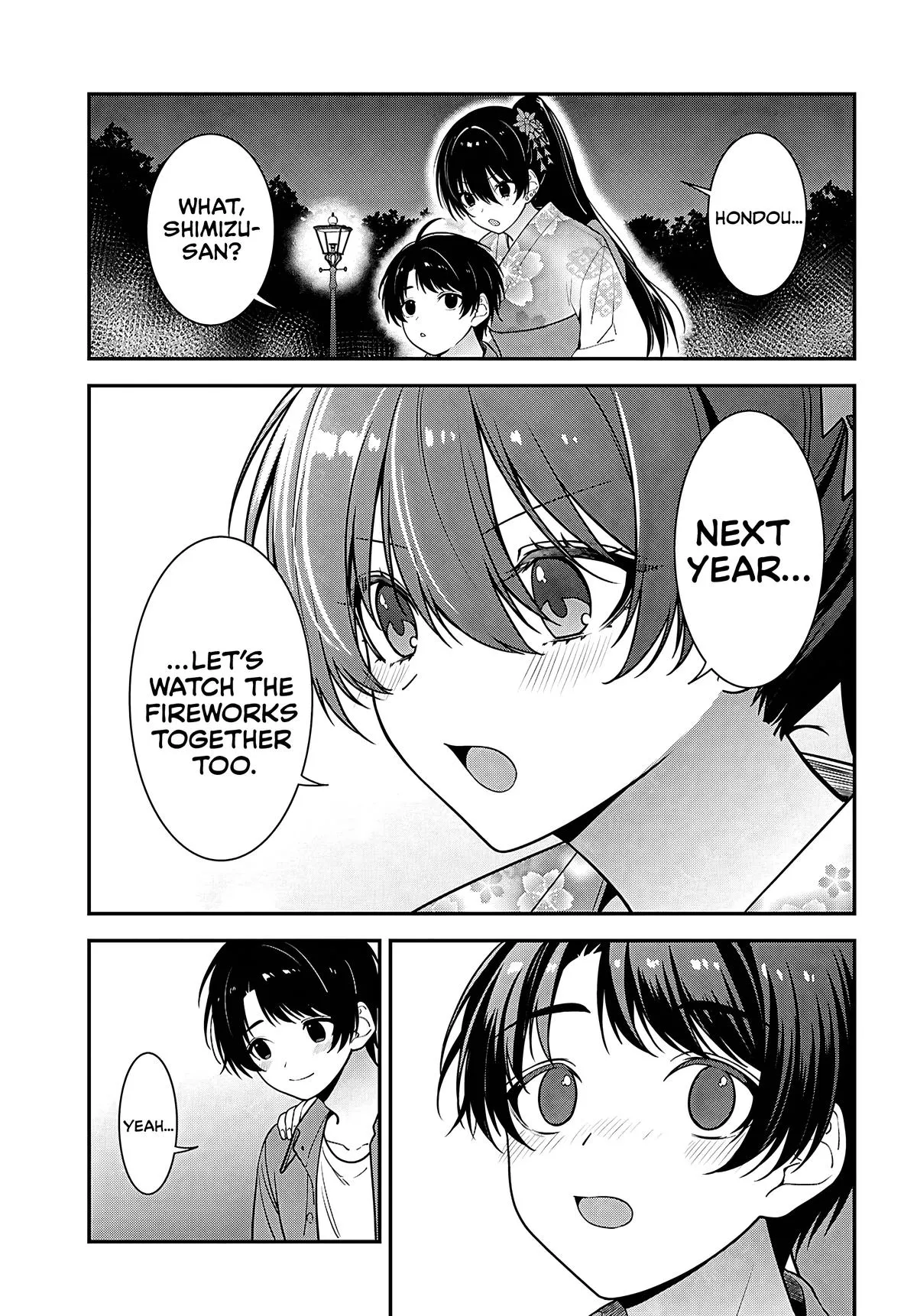 The Delinquent Shimizu-san Sitting Next to Me Has Dyed Her Hair Black Chapter 16 page 39 - 