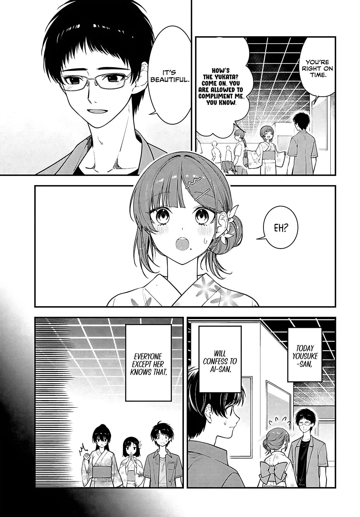 The Delinquent Shimizu-san Sitting Next to Me Has Dyed Her Hair Black Chapter 16 page 7 - 