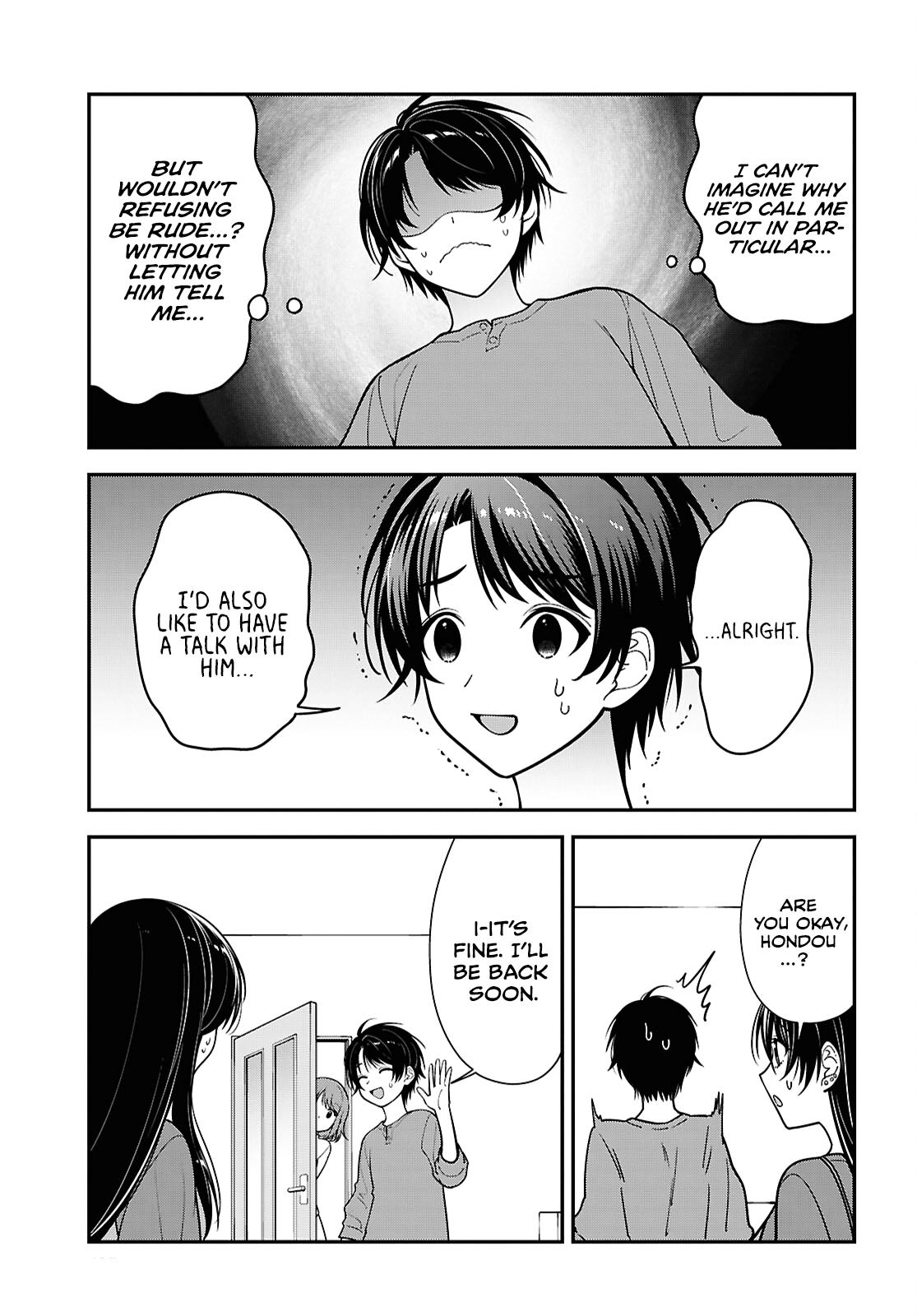 The Delinquent Shimizu-san Sitting Next to Me Has Dyed Her Hair Black Chapter 18 page 11 - 