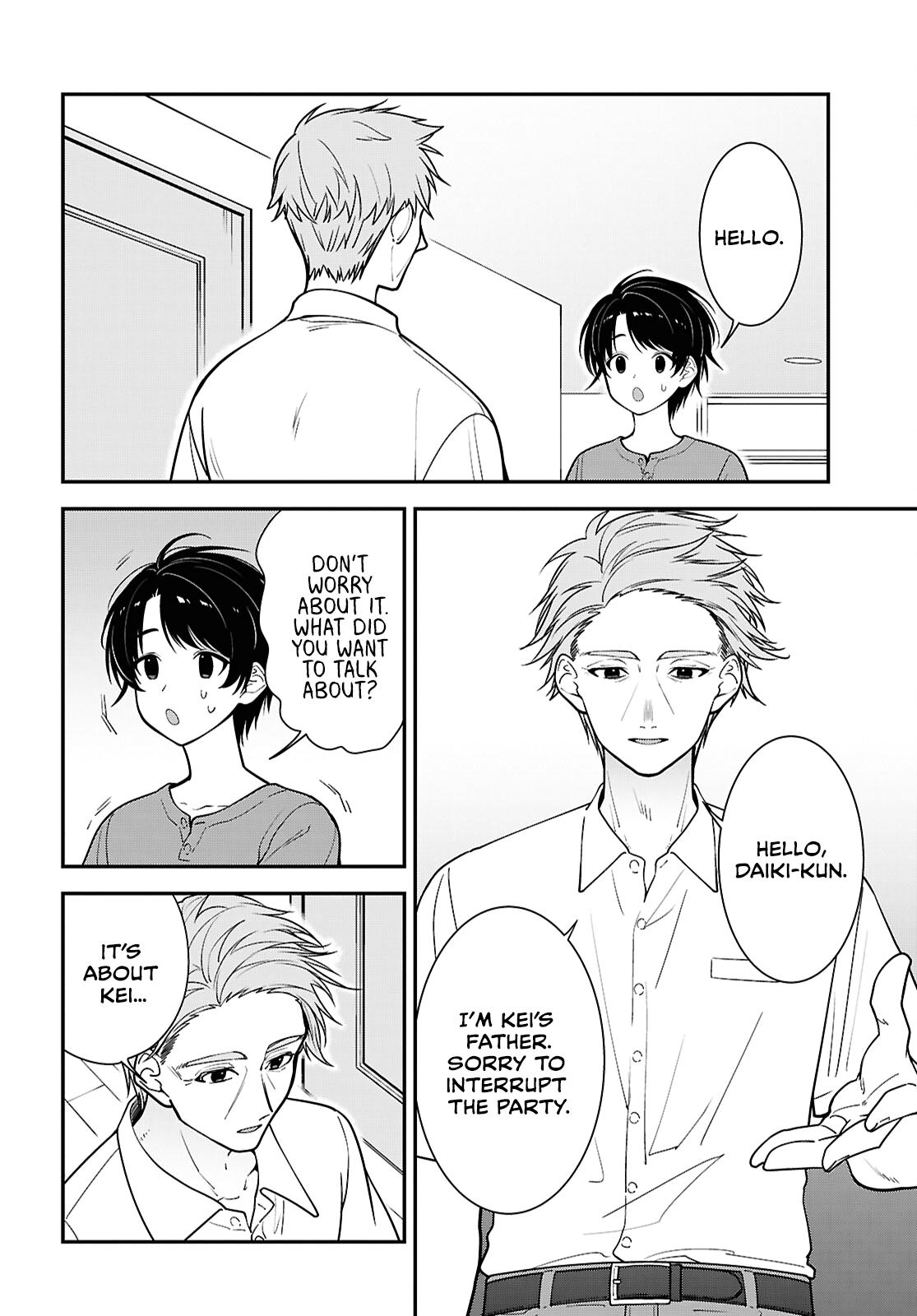 The Delinquent Shimizu-san Sitting Next to Me Has Dyed Her Hair Black Chapter 18 page 12 - 