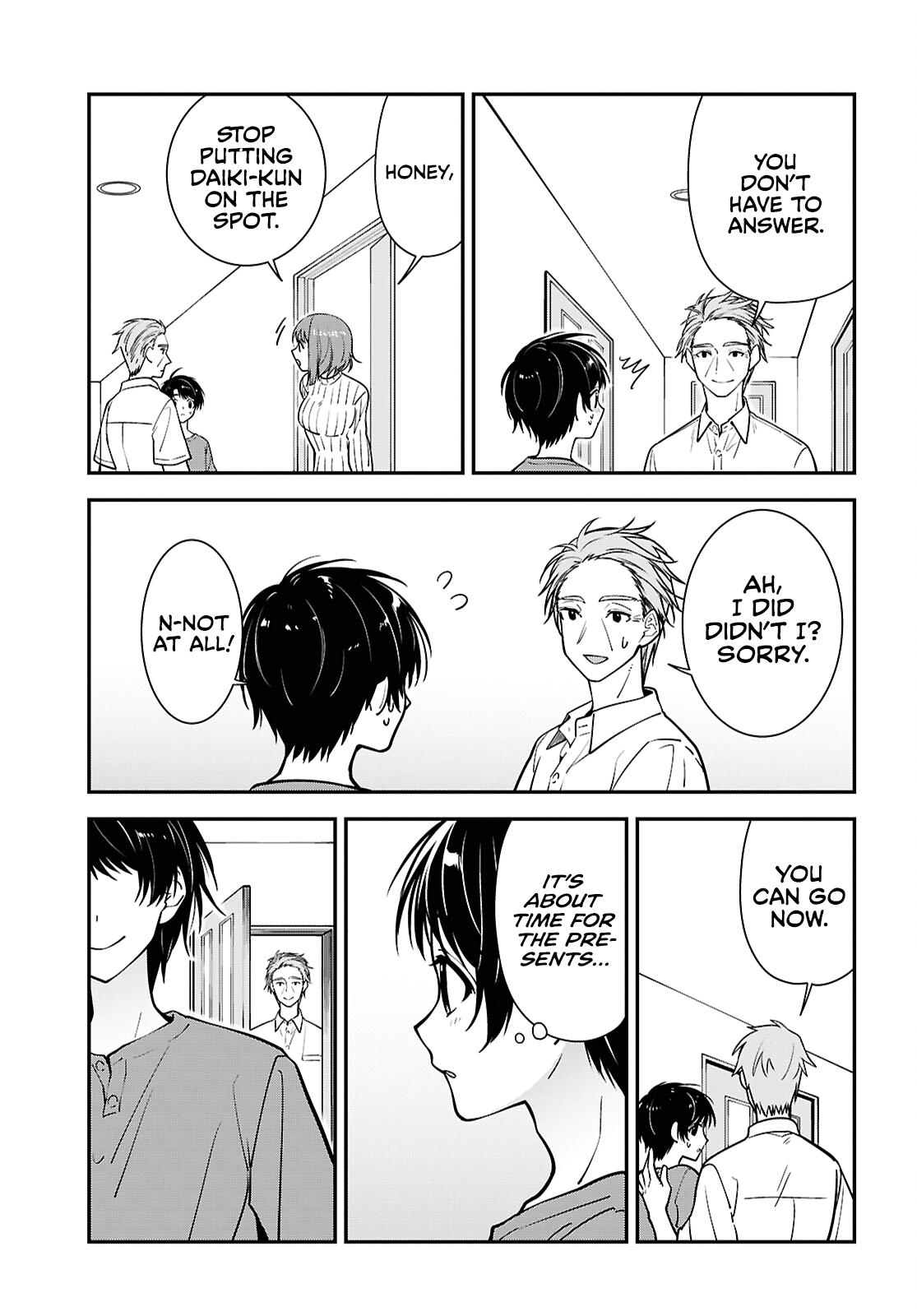The Delinquent Shimizu-san Sitting Next to Me Has Dyed Her Hair Black Chapter 18 page 17 - 