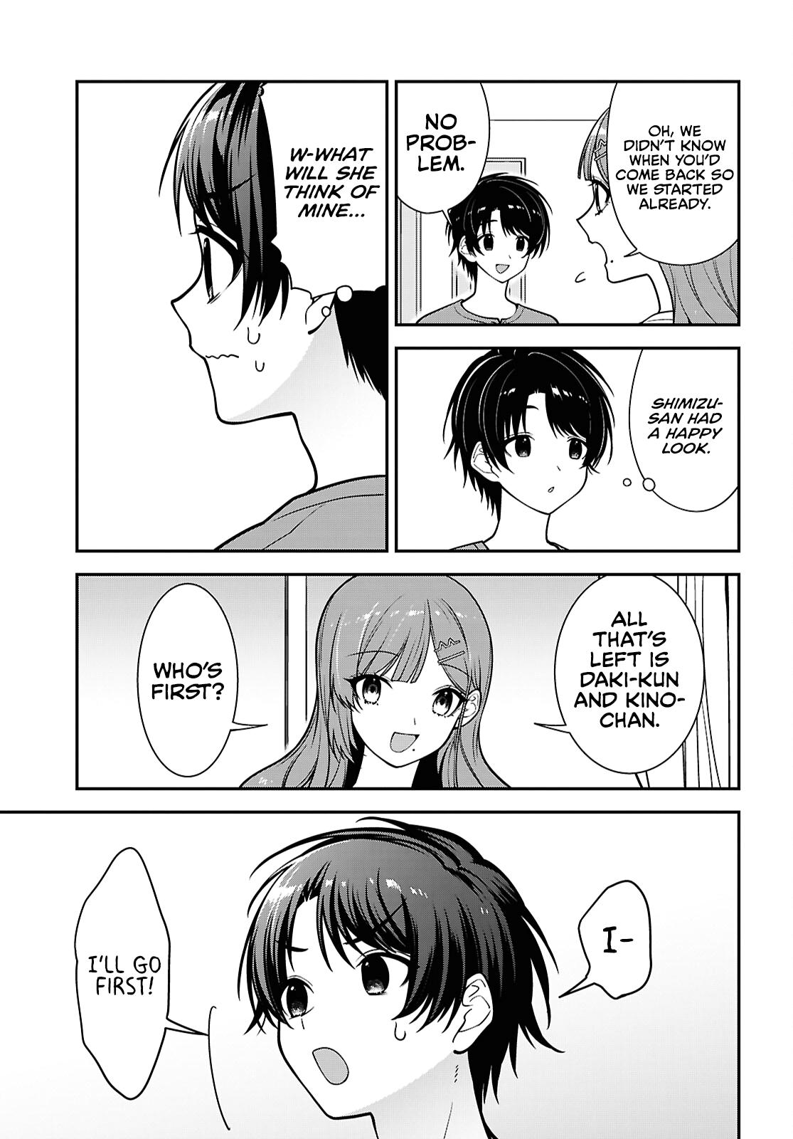 The Delinquent Shimizu-san Sitting Next to Me Has Dyed Her Hair Black Chapter 18 page 19 - 