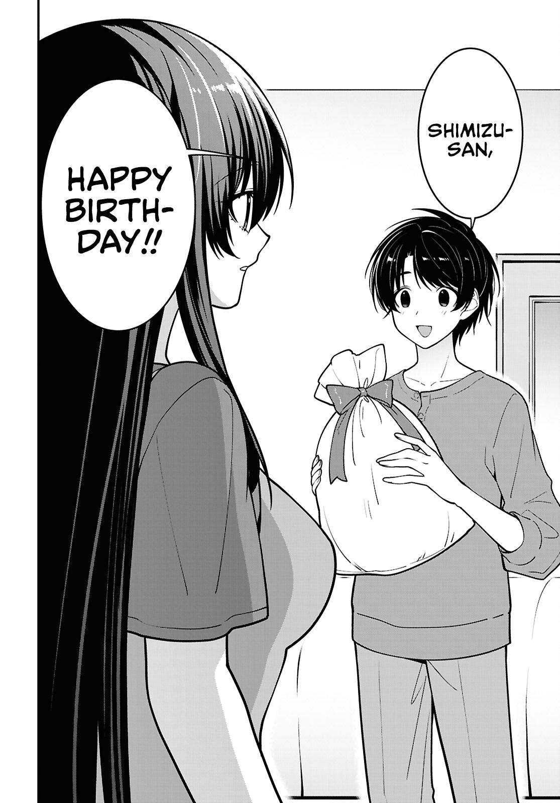 The Delinquent Shimizu-san Sitting Next to Me Has Dyed Her Hair Black Chapter 18 page 20 - 