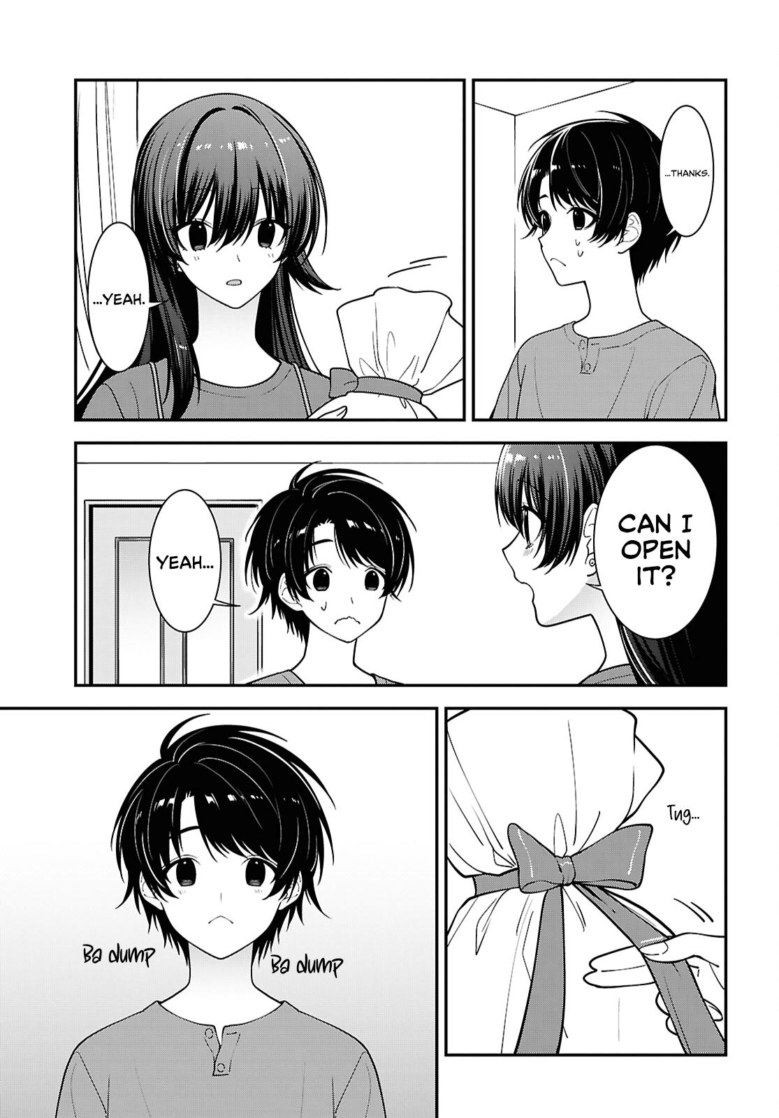 The Delinquent Shimizu-san Sitting Next to Me Has Dyed Her Hair Black Chapter 18 page 21 - 