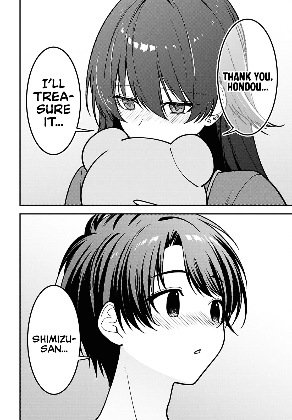 The Delinquent Shimizu-san Sitting Next to Me Has Dyed Her Hair Black Chapter 18 page 25 - 