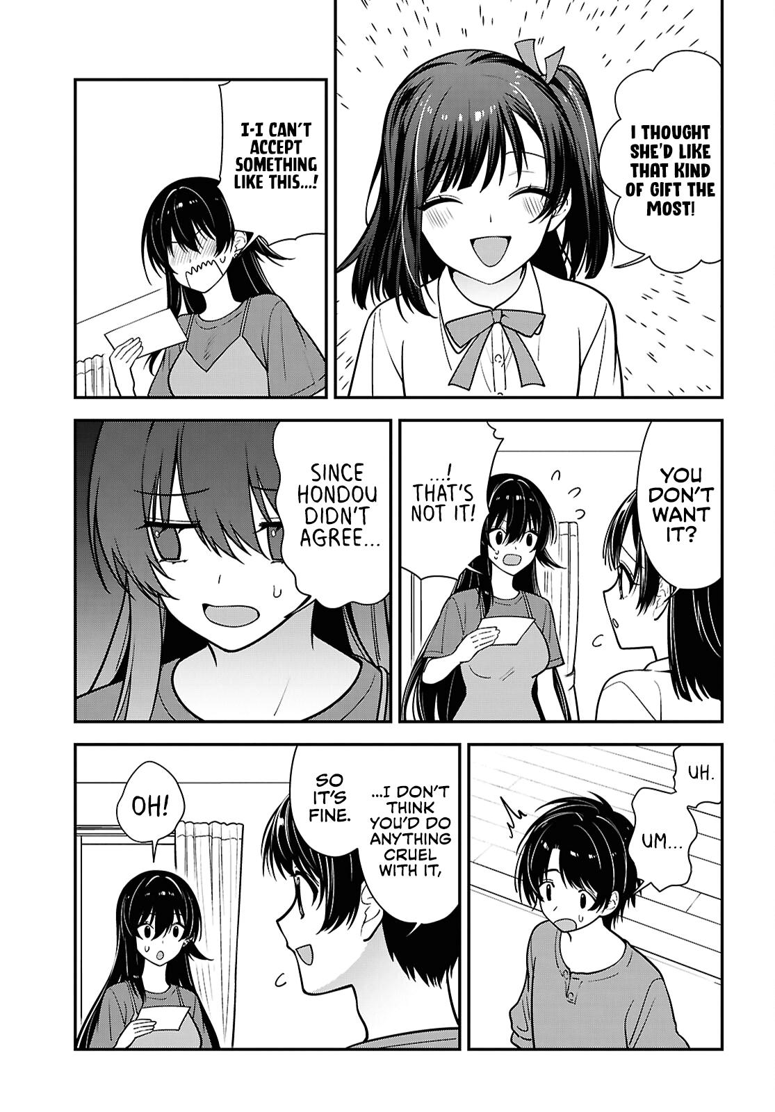 The Delinquent Shimizu-san Sitting Next to Me Has Dyed Her Hair Black Chapter 18 page 28 - 
