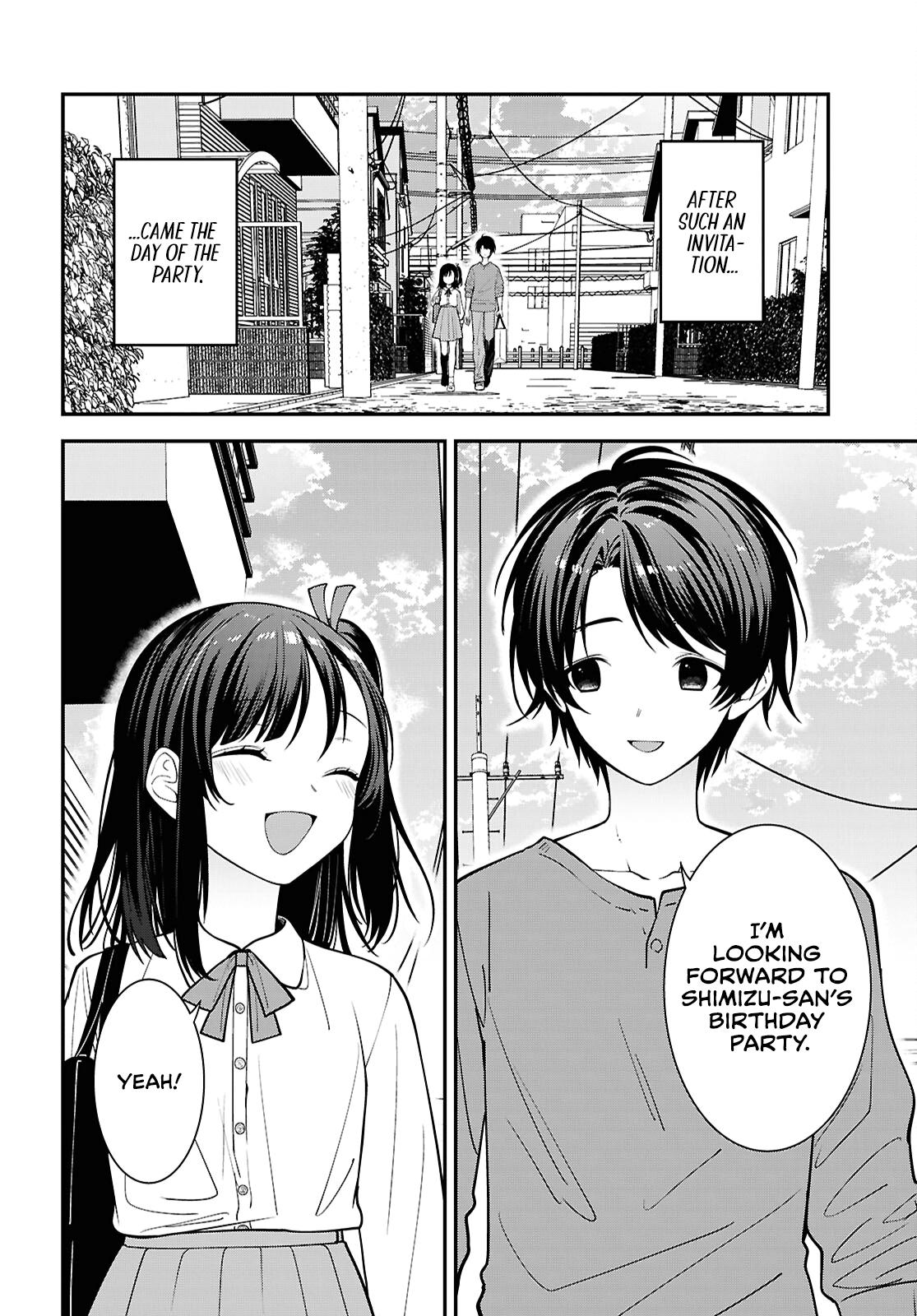 The Delinquent Shimizu-san Sitting Next to Me Has Dyed Her Hair Black Chapter 18 page 4 - 