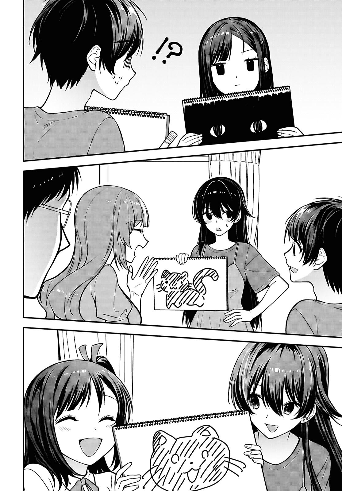 The Delinquent Shimizu-san Sitting Next to Me Has Dyed Her Hair Black Chapter 18 page 8 - 