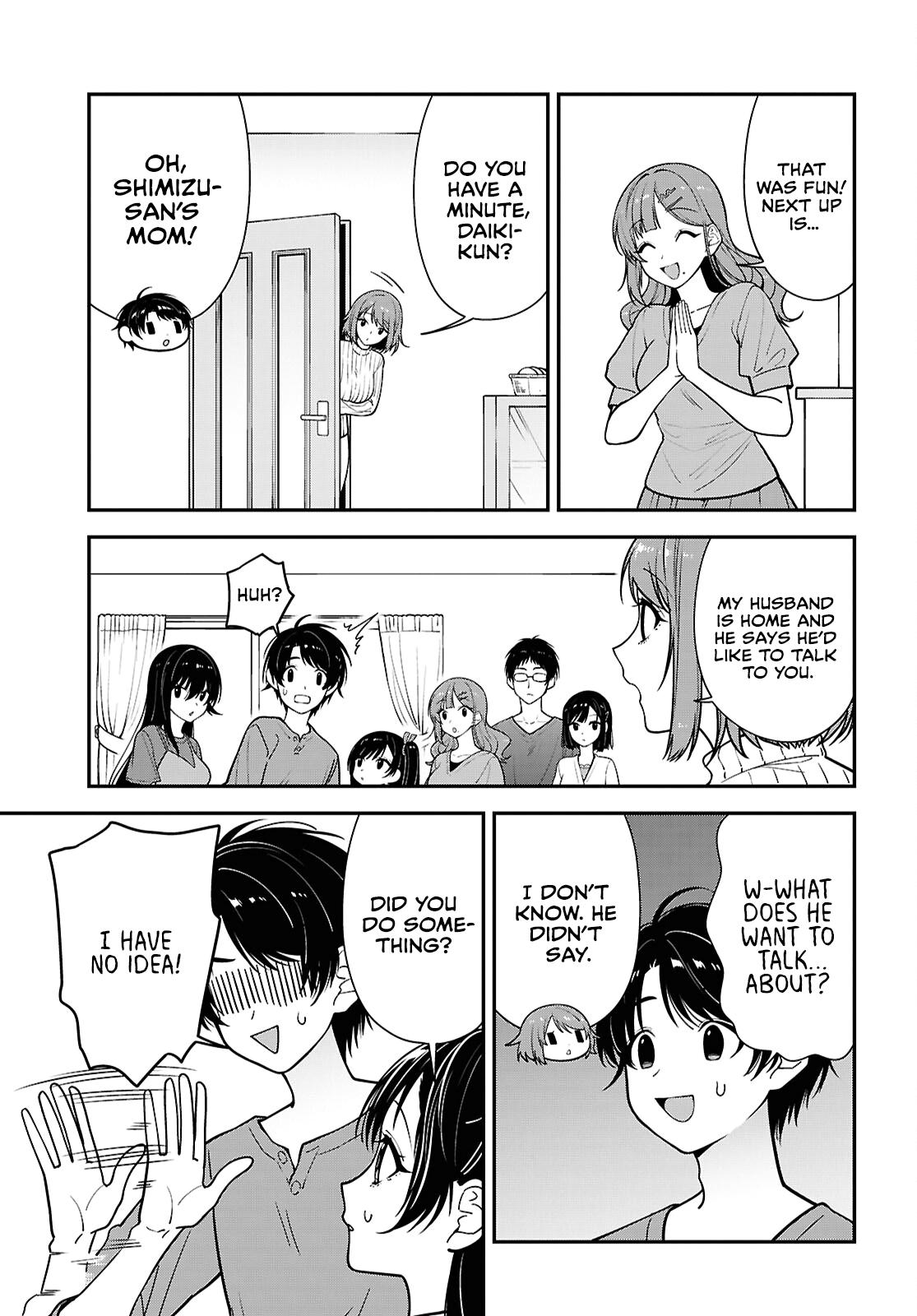 The Delinquent Shimizu-san Sitting Next to Me Has Dyed Her Hair Black Chapter 18 page 9 - 