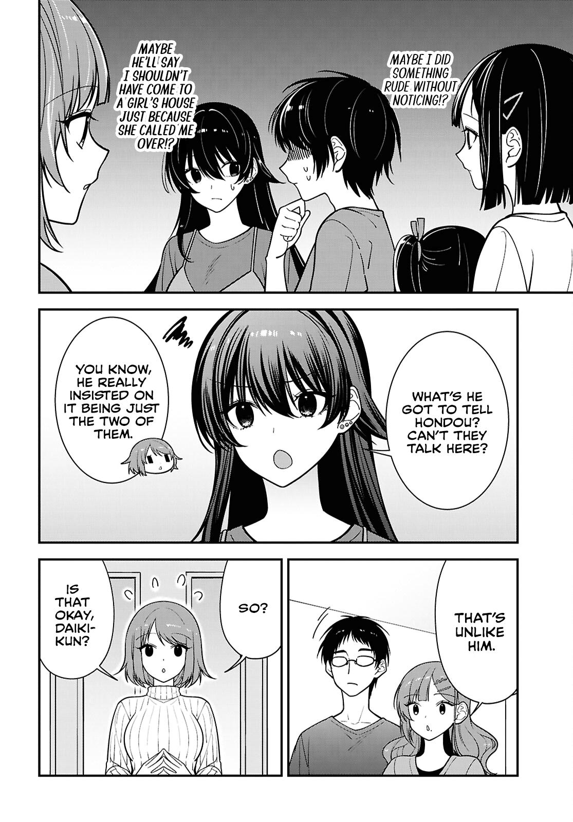 The Delinquent Shimizu-san Sitting Next to Me Has Dyed Her Hair Black Chapter 18 page 10 - 