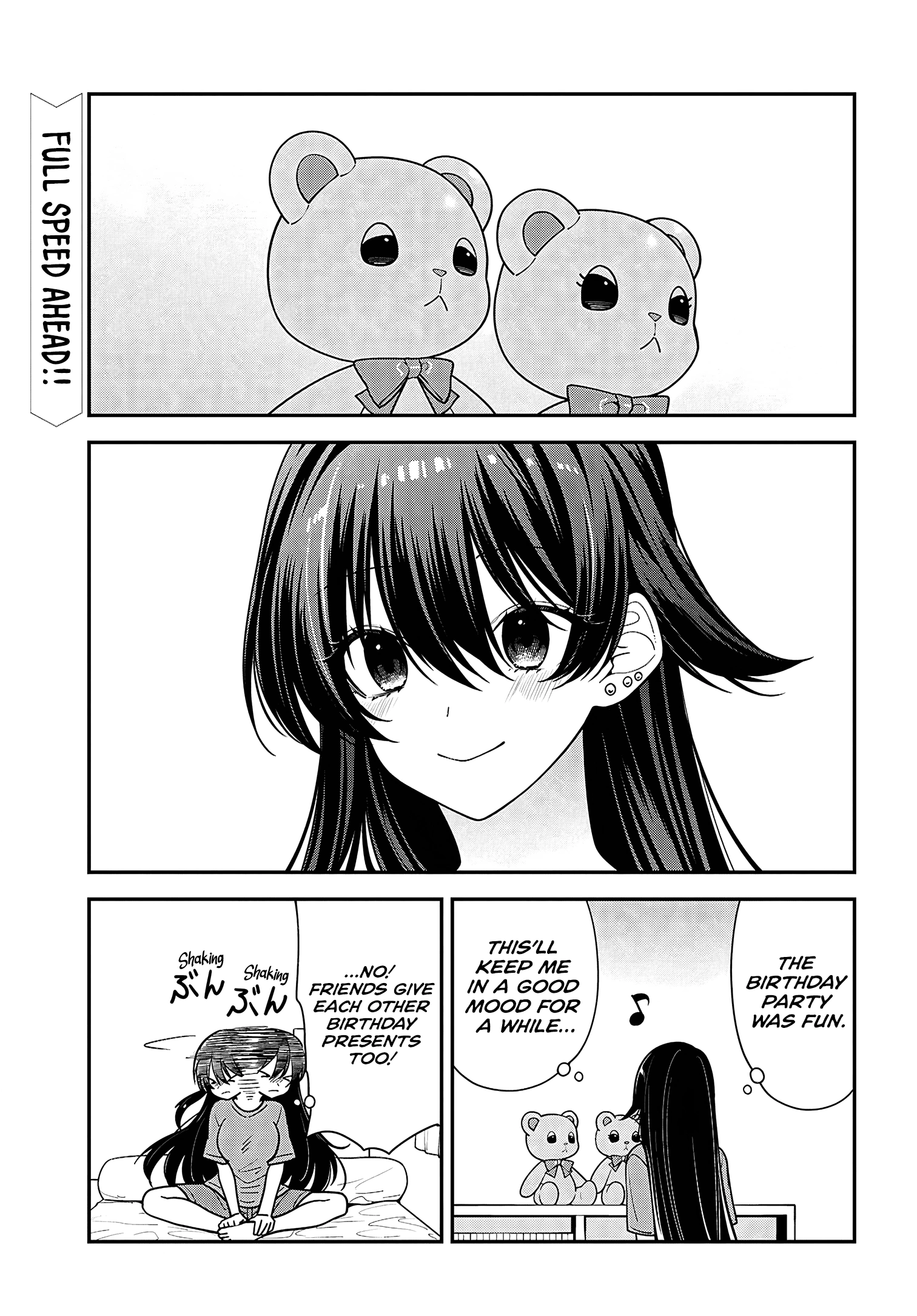The Delinquent Shimizu-san Sitting Next to Me Has Dyed Her Hair Black Chapter 19 page 1 - 