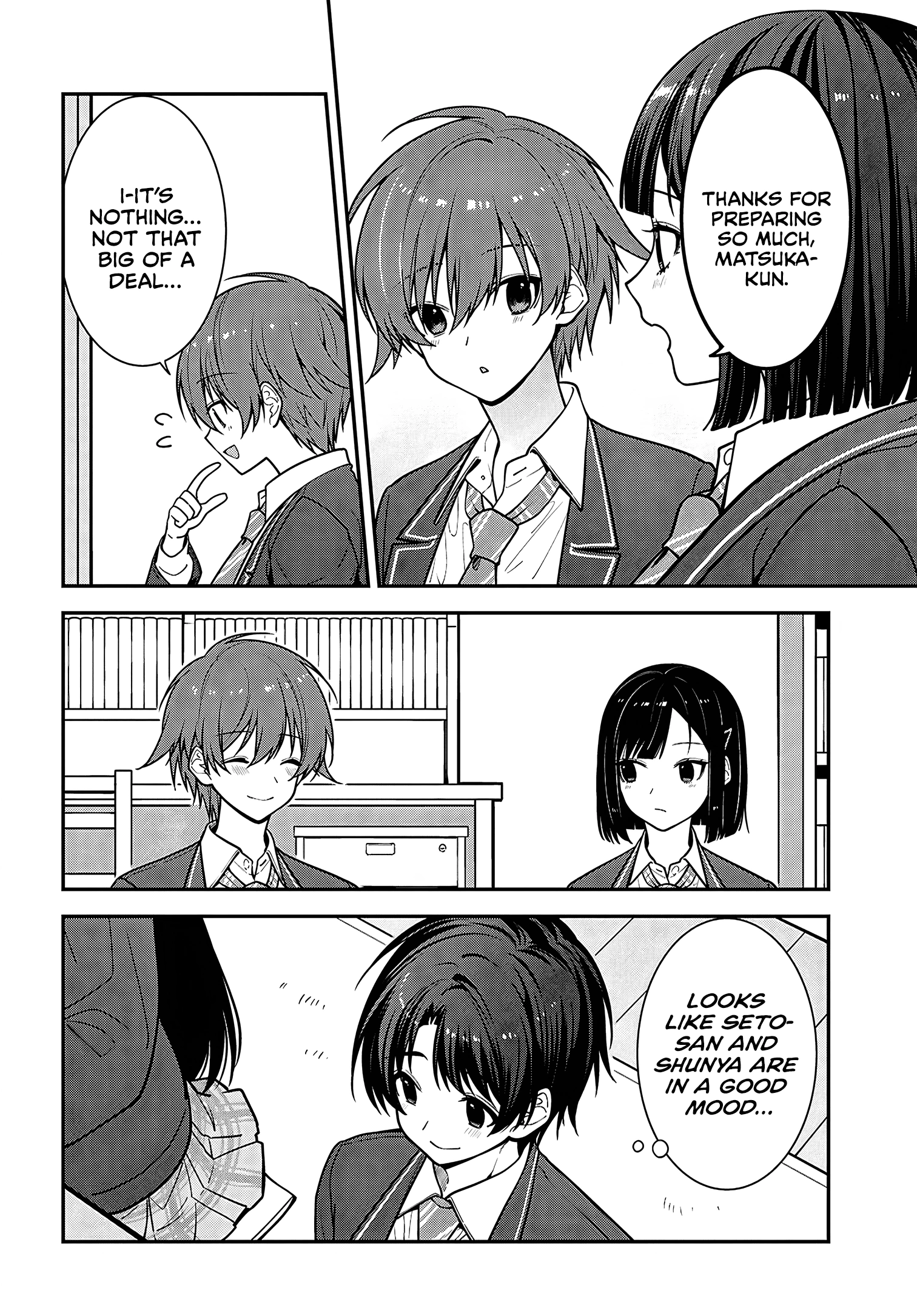 The Delinquent Shimizu-san Sitting Next to Me Has Dyed Her Hair Black Chapter 19 page 16 - 