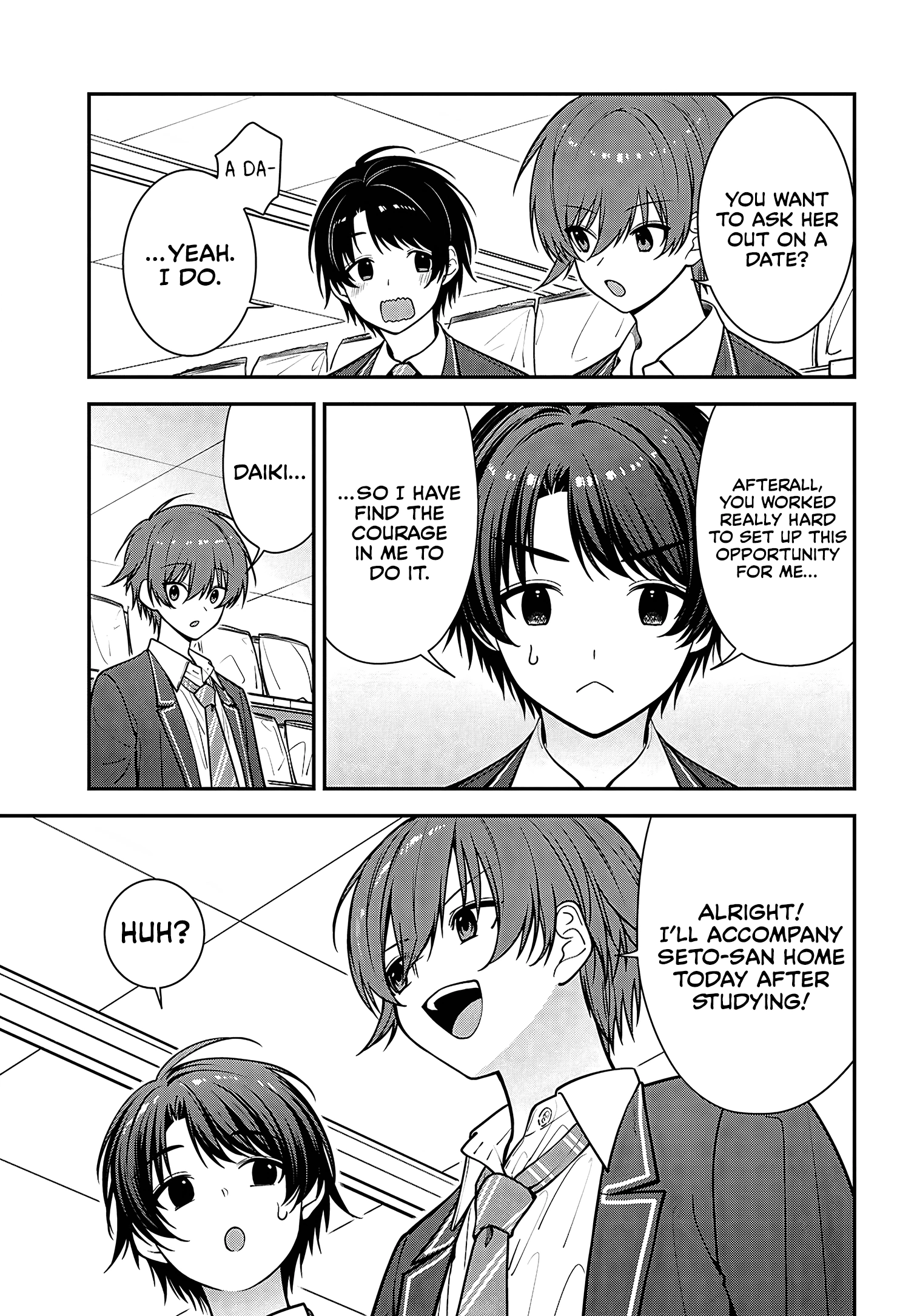 The Delinquent Shimizu-san Sitting Next to Me Has Dyed Her Hair Black Chapter 19 page 21 - 