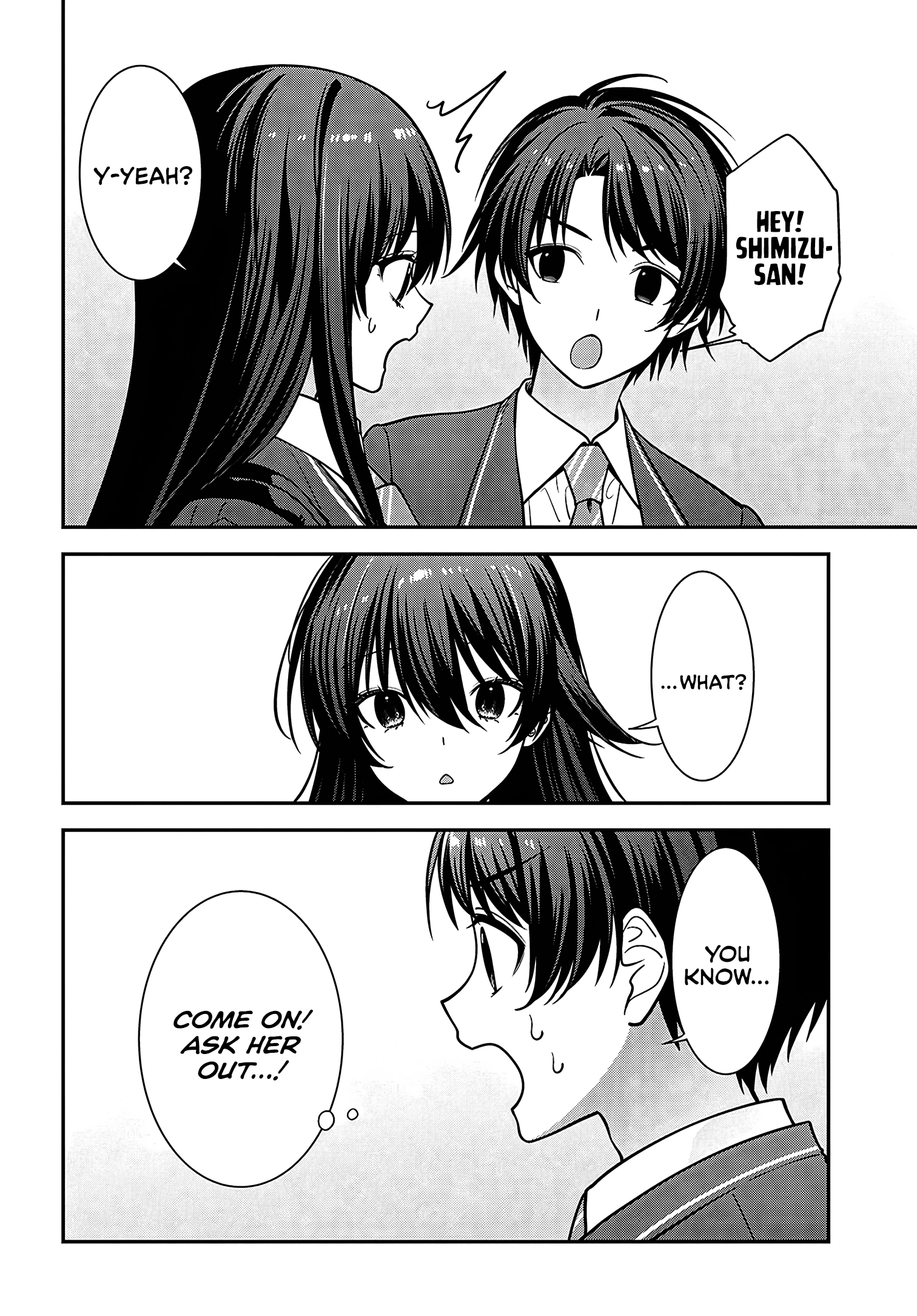 The Delinquent Shimizu-san Sitting Next to Me Has Dyed Her Hair Black Chapter 19 page 26 - 