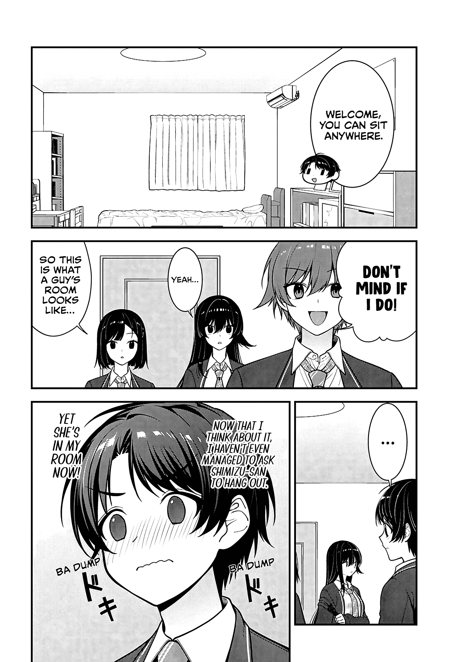 The Delinquent Shimizu-san Sitting Next to Me Has Dyed Her Hair Black Chapter 19 page 10 - 