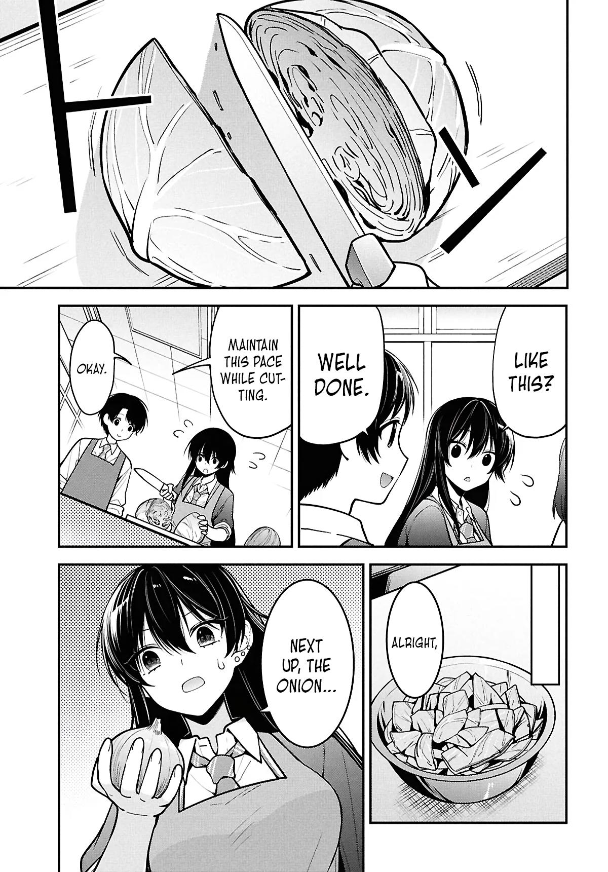 The Delinquent Shimizu-san Sitting Next to Me Has Dyed Her Hair Black Chapter 2 page 15 - 