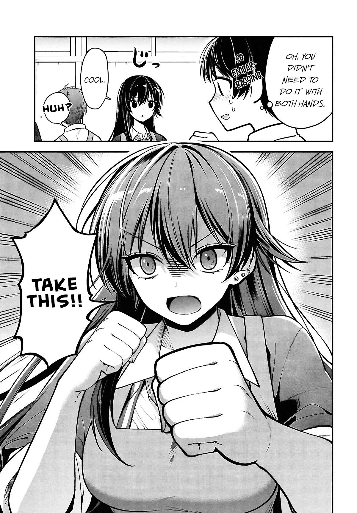The Delinquent Shimizu-san Sitting Next to Me Has Dyed Her Hair Black Chapter 2 page 17 - 