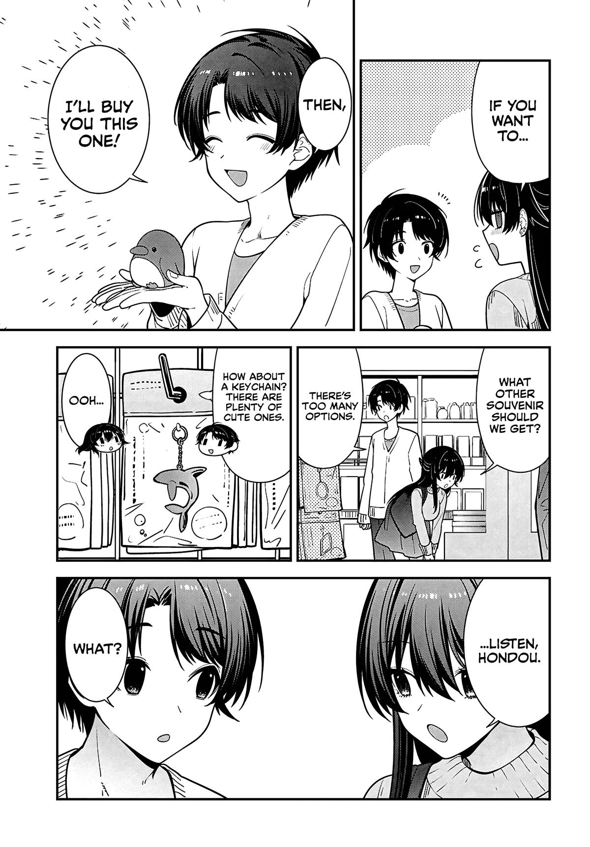 The Delinquent Shimizu-san Sitting Next to Me Has Dyed Her Hair Black Chapter 20 page 22 - 