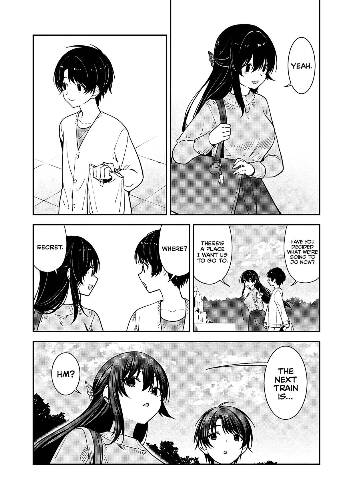 The Delinquent Shimizu-san Sitting Next to Me Has Dyed Her Hair Black Chapter 20 page 26 - 