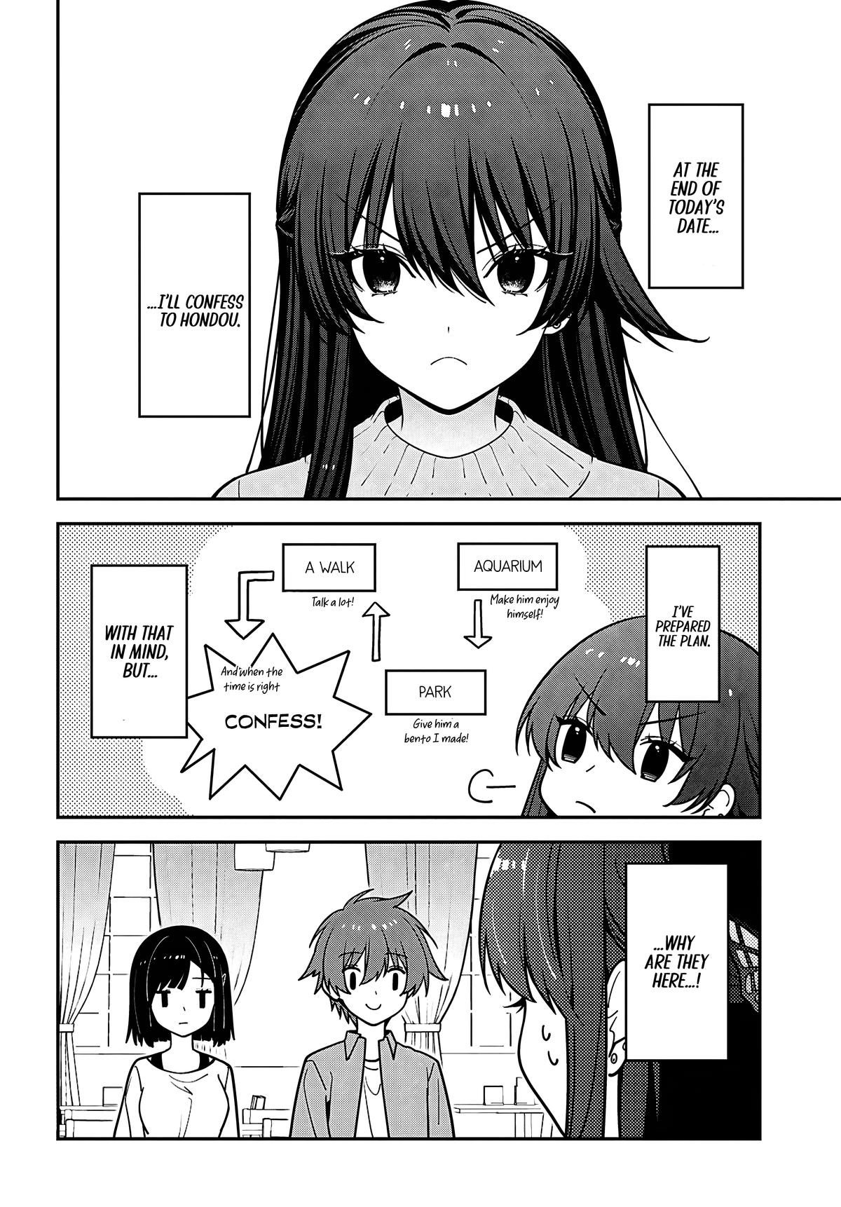 The Delinquent Shimizu-san Sitting Next to Me Has Dyed Her Hair Black Chapter 21 page 2 - 
