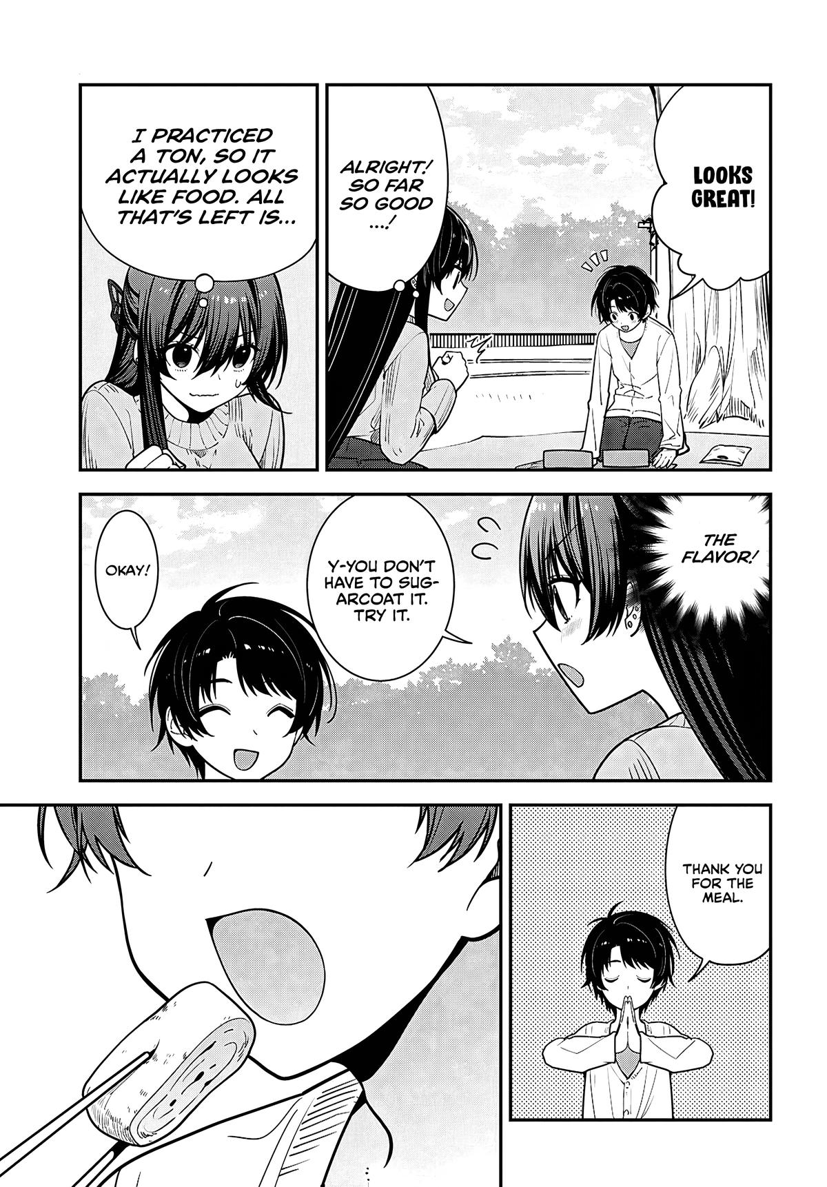 The Delinquent Shimizu-san Sitting Next to Me Has Dyed Her Hair Black Chapter 21 page 11 - 