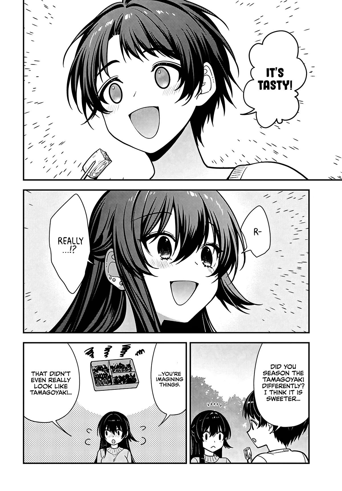 The Delinquent Shimizu-san Sitting Next to Me Has Dyed Her Hair Black Chapter 21 page 12 - 