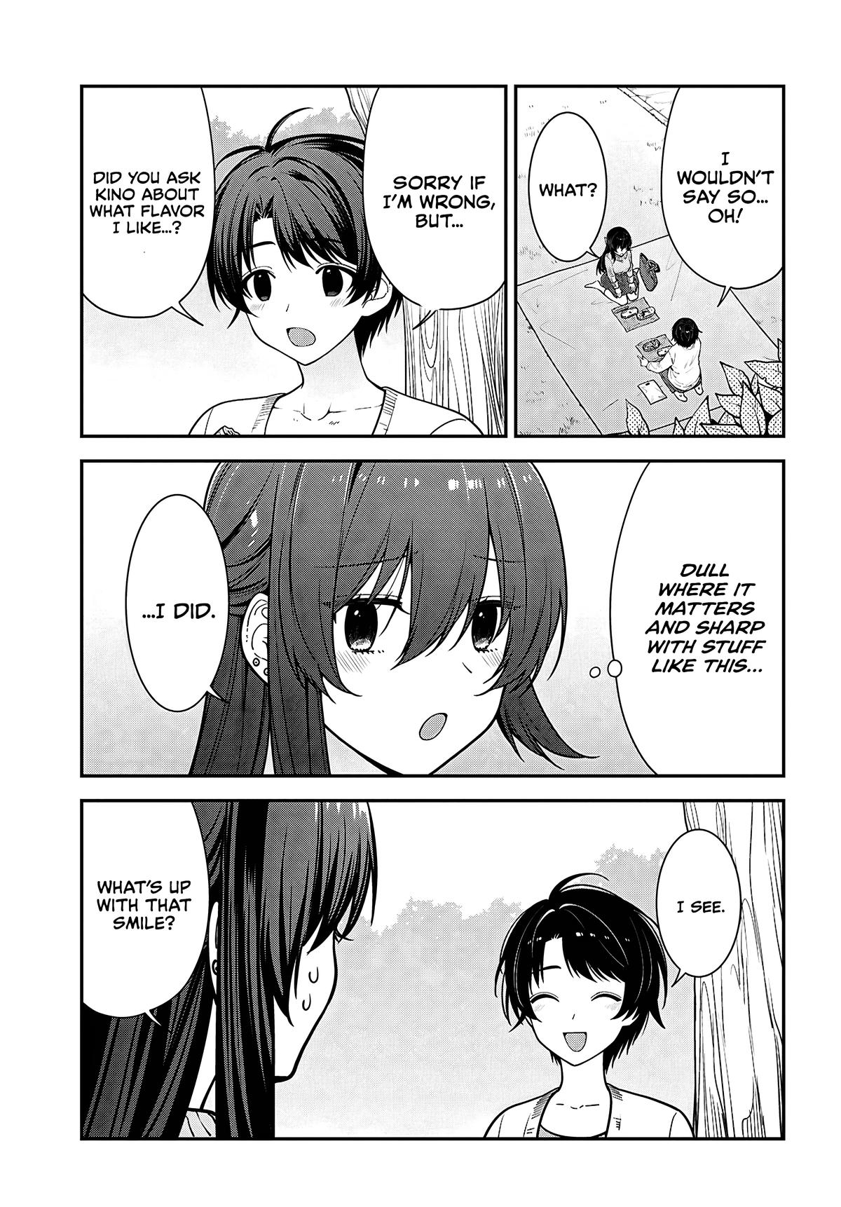 The Delinquent Shimizu-san Sitting Next to Me Has Dyed Her Hair Black Chapter 21 page 13 - 