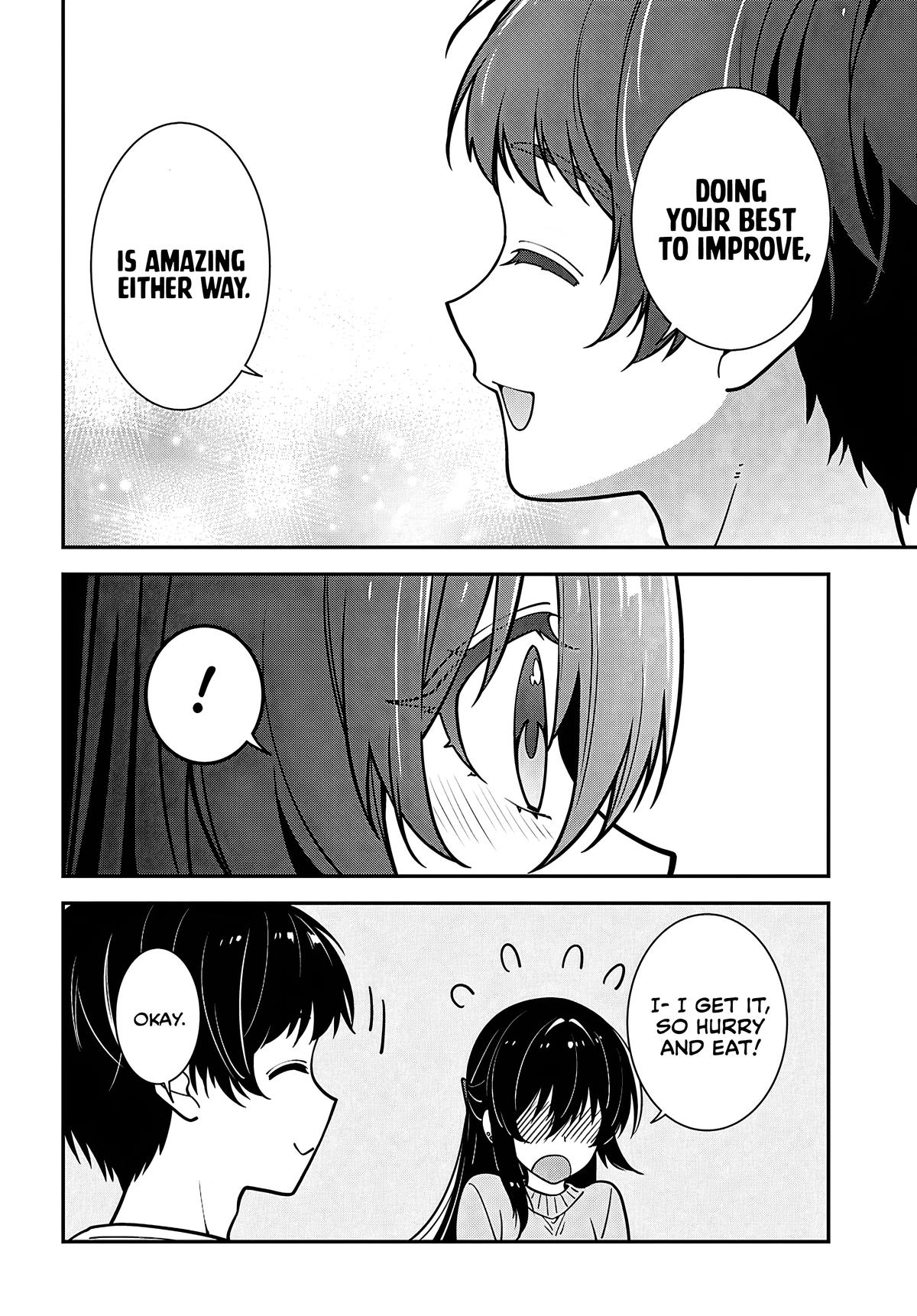 The Delinquent Shimizu-san Sitting Next to Me Has Dyed Her Hair Black Chapter 21 page 16 - 