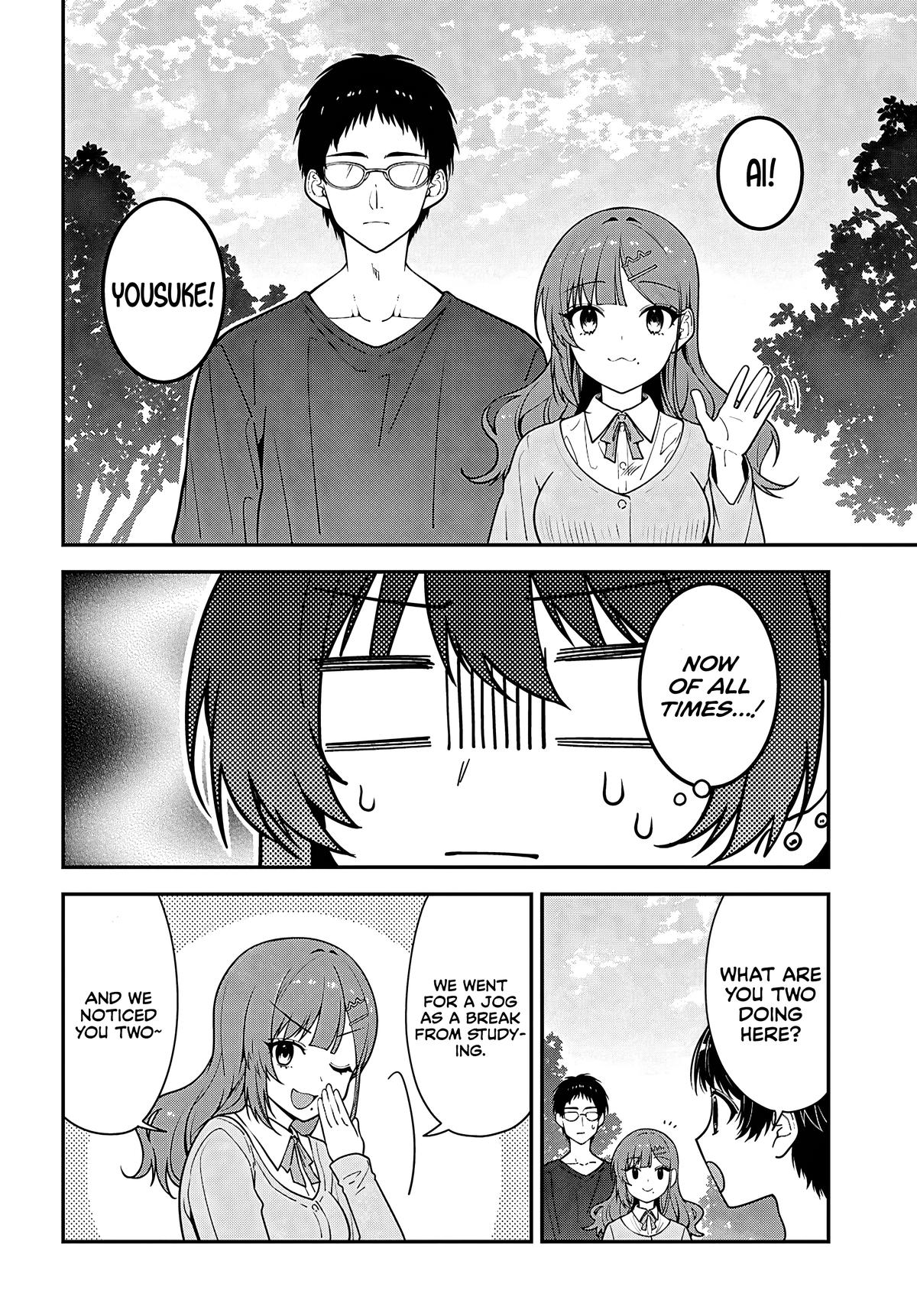 The Delinquent Shimizu-san Sitting Next to Me Has Dyed Her Hair Black Chapter 21 page 18 - 