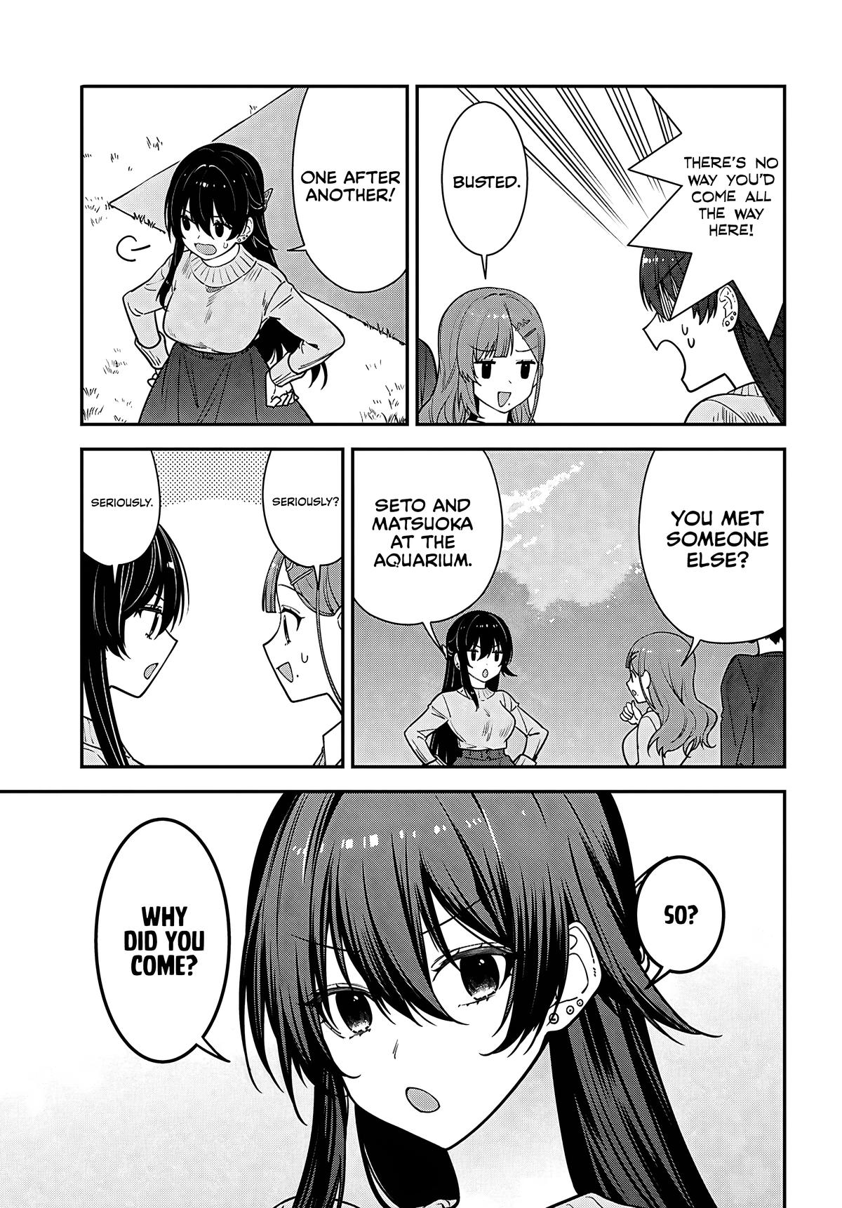 The Delinquent Shimizu-san Sitting Next to Me Has Dyed Her Hair Black Chapter 21 page 19 - 