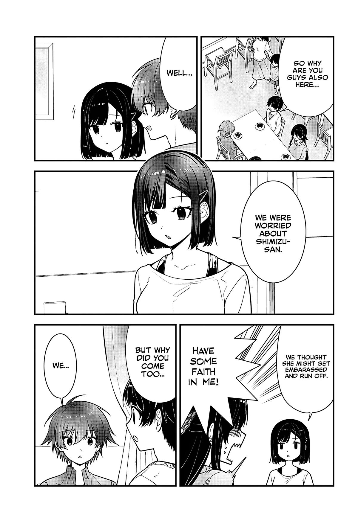The Delinquent Shimizu-san Sitting Next to Me Has Dyed Her Hair Black Chapter 21 page 3 - 