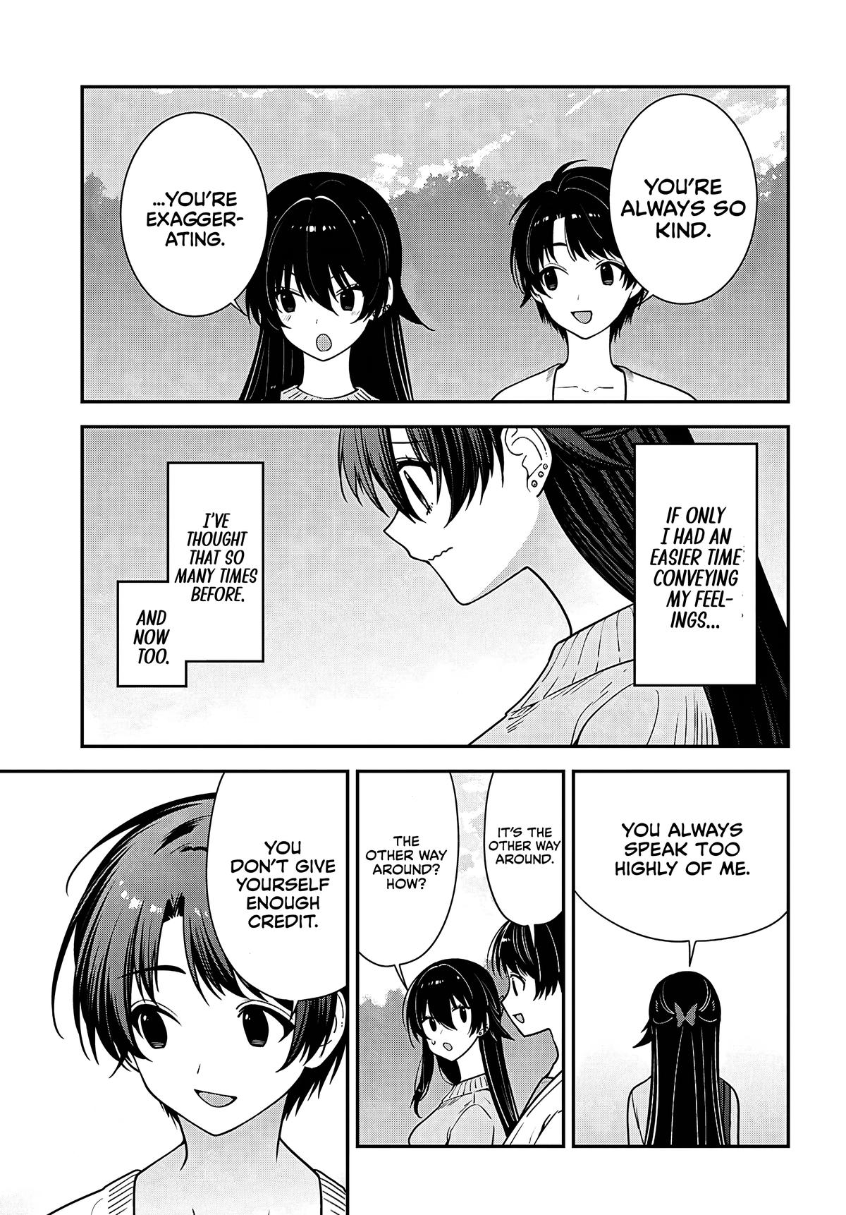 The Delinquent Shimizu-san Sitting Next to Me Has Dyed Her Hair Black Chapter 21 page 27 - 