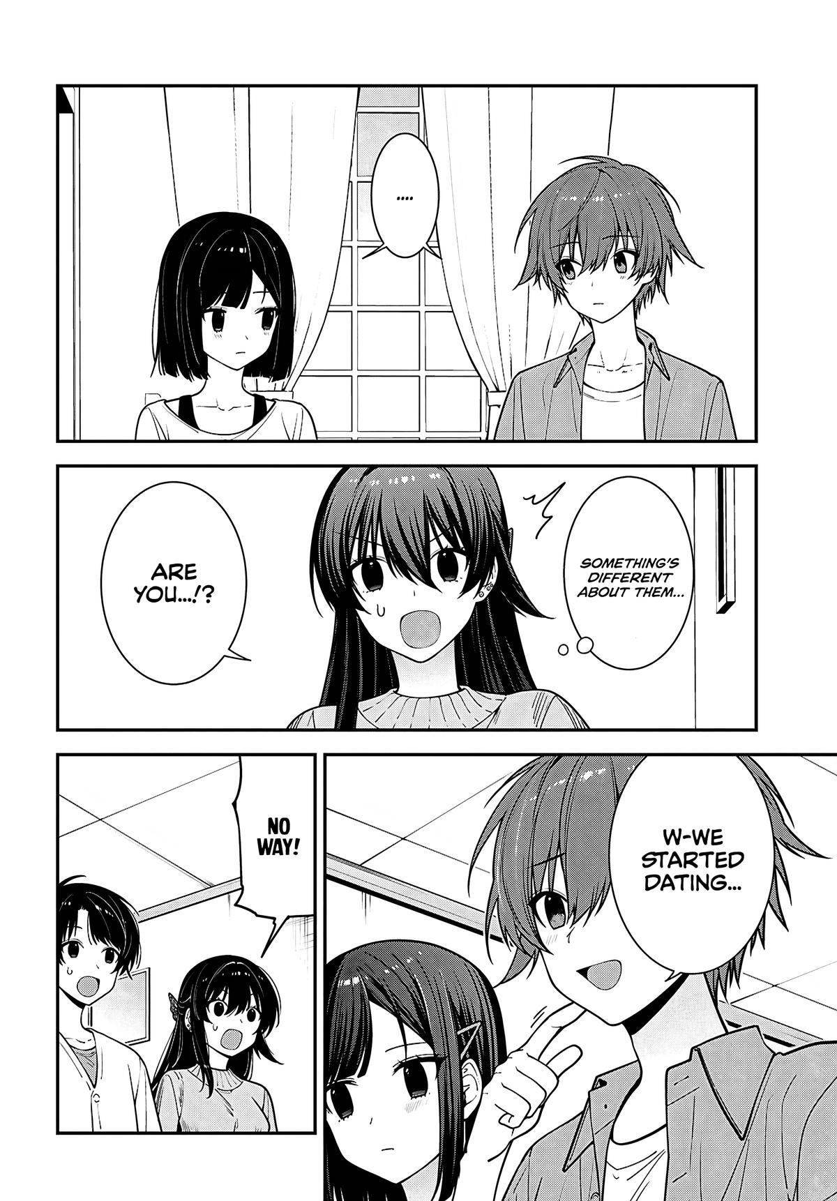 The Delinquent Shimizu-san Sitting Next to Me Has Dyed Her Hair Black Chapter 21 page 4 - 