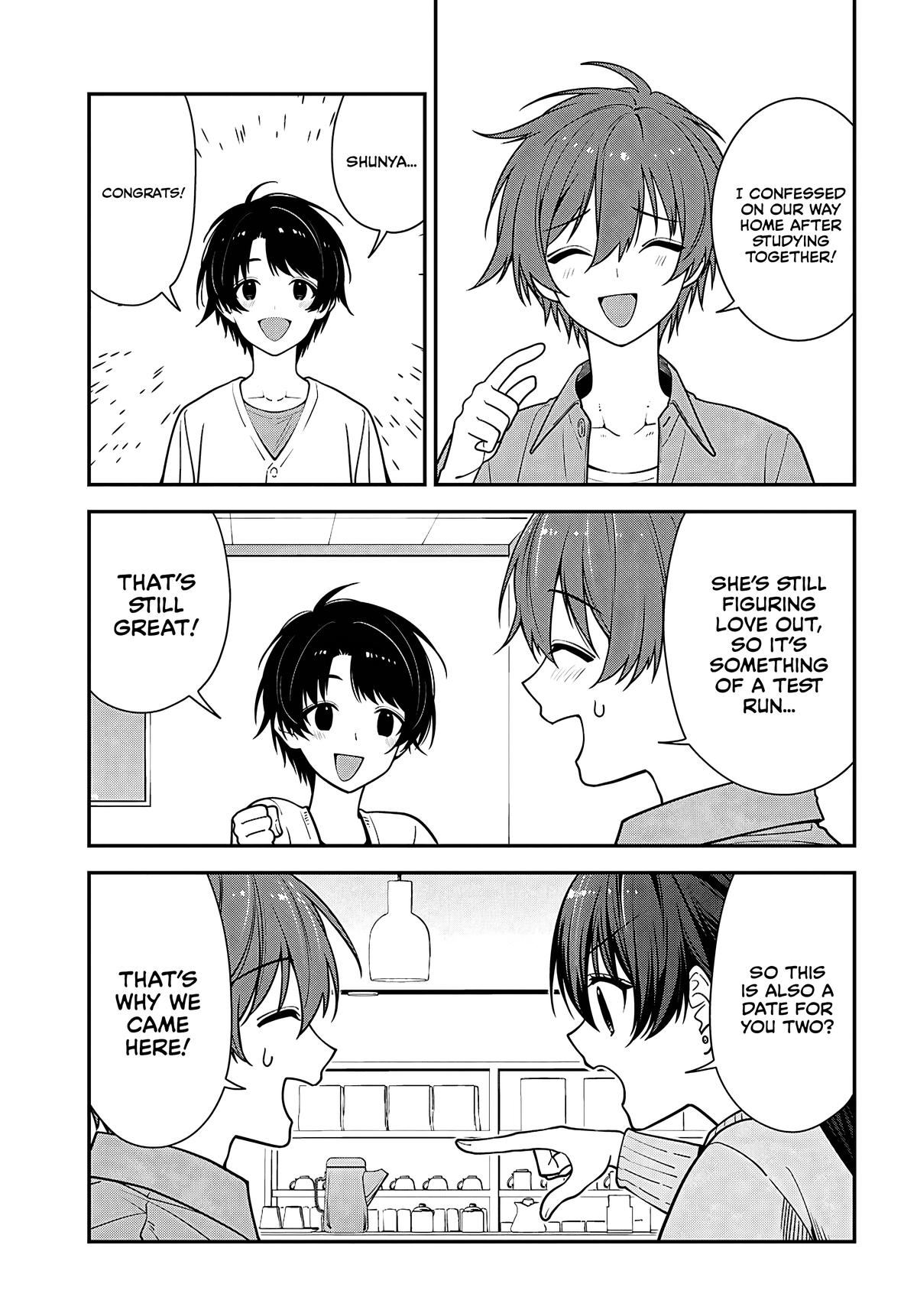 The Delinquent Shimizu-san Sitting Next to Me Has Dyed Her Hair Black Chapter 21 page 5 - 