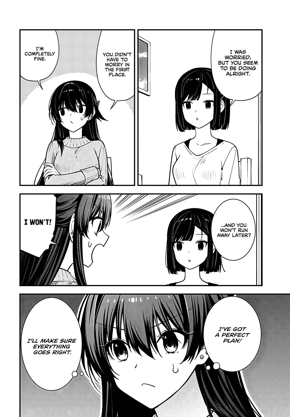 The Delinquent Shimizu-san Sitting Next to Me Has Dyed Her Hair Black Chapter 21 page 6 - 