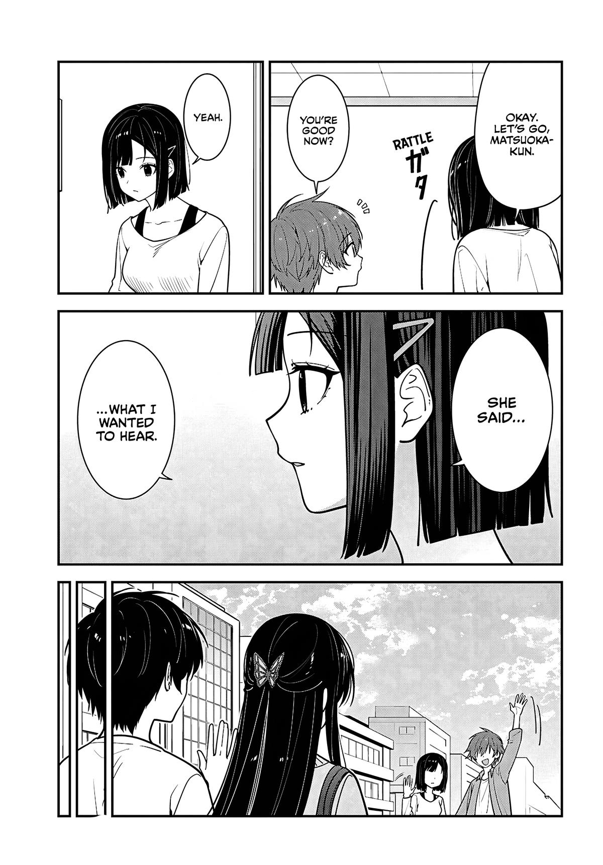 The Delinquent Shimizu-san Sitting Next to Me Has Dyed Her Hair Black Chapter 21 page 7 - 