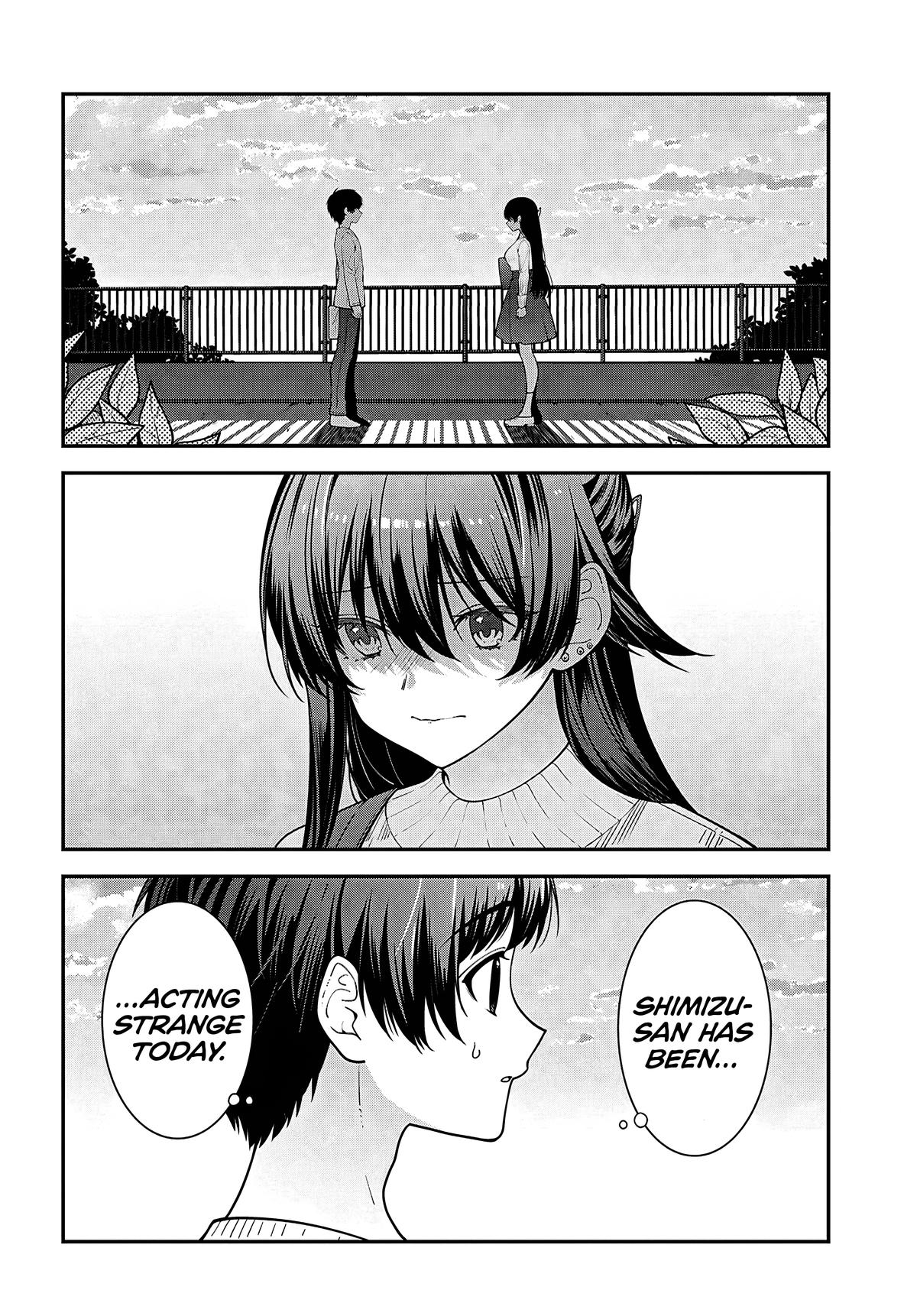 The Delinquent Shimizu-san Sitting Next to Me Has Dyed Her Hair Black Chapter 22 page 2 - 