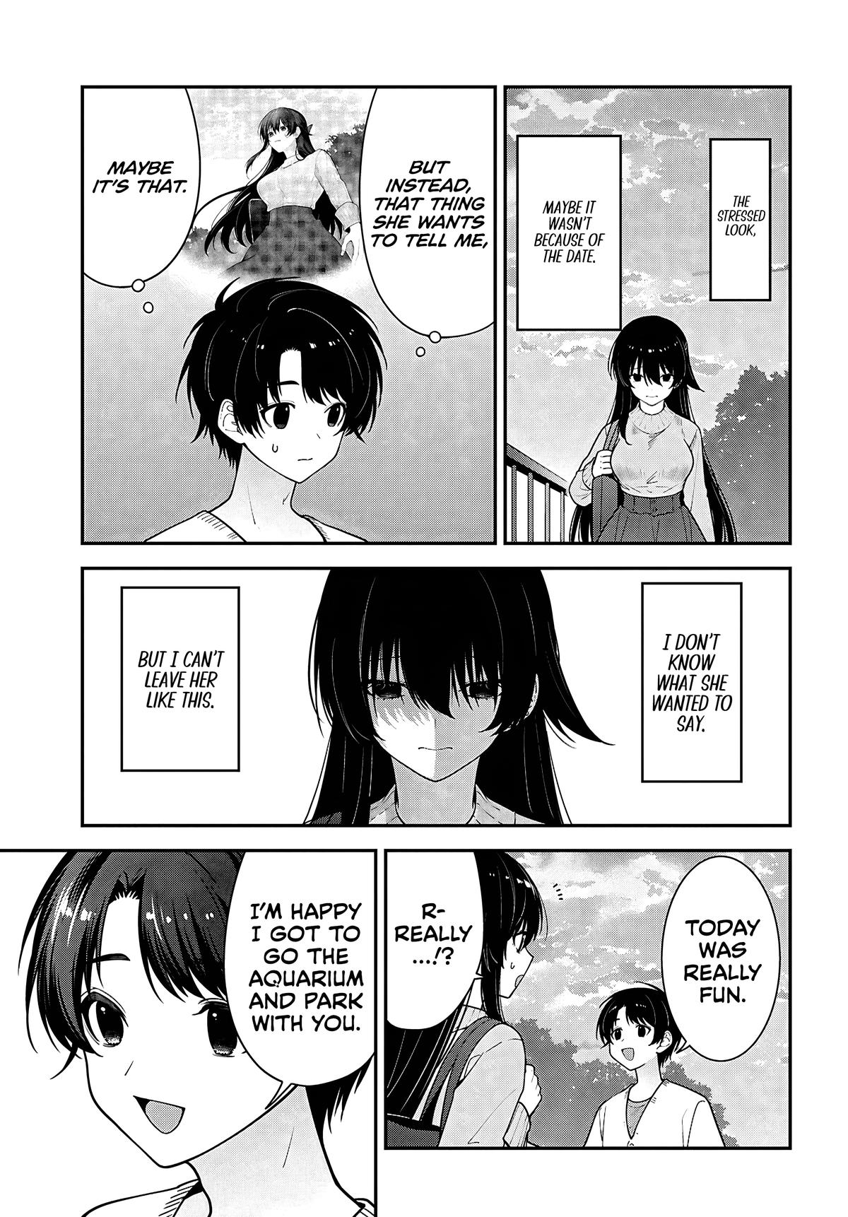 The Delinquent Shimizu-san Sitting Next to Me Has Dyed Her Hair Black Chapter 22 page 3 - 
