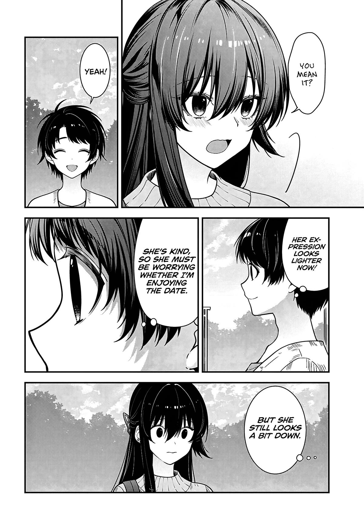 The Delinquent Shimizu-san Sitting Next to Me Has Dyed Her Hair Black Chapter 22 page 4 - 