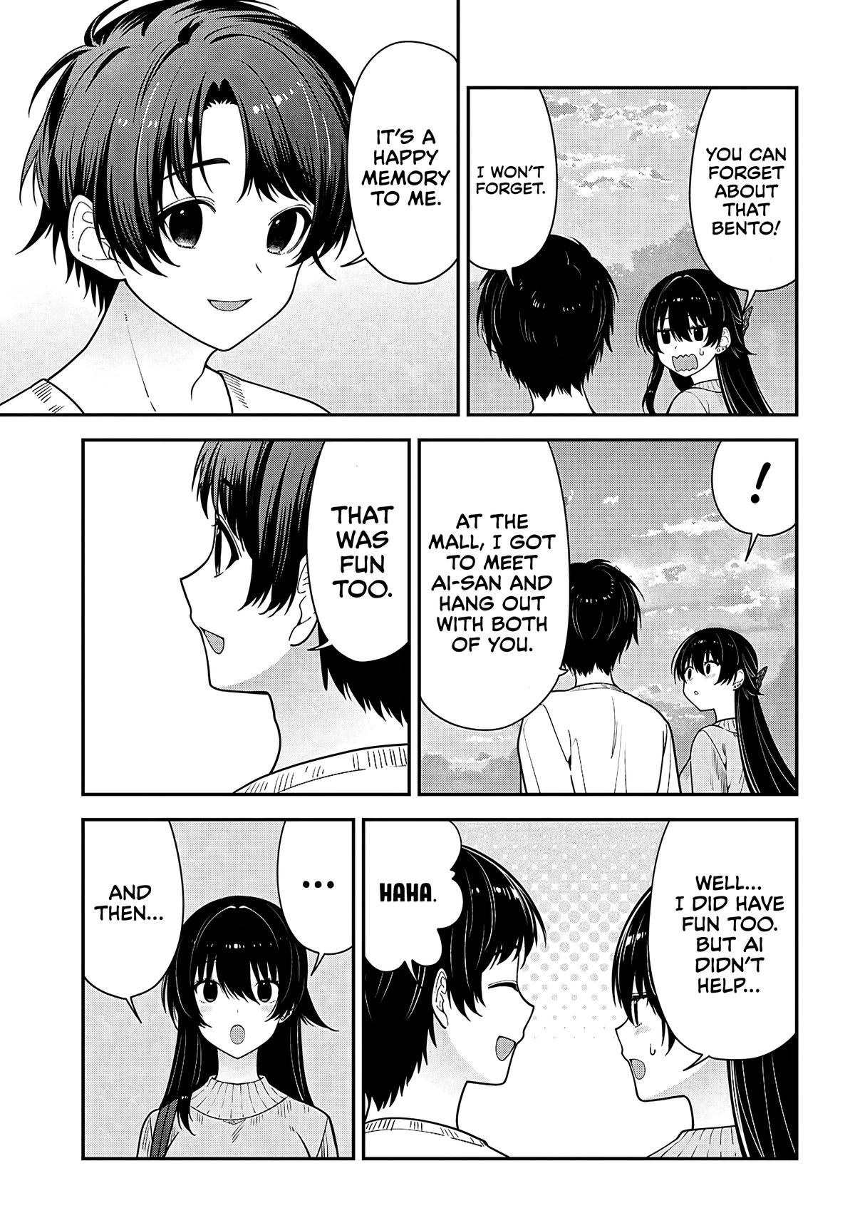 The Delinquent Shimizu-san Sitting Next to Me Has Dyed Her Hair Black Chapter 22 page 7 - 