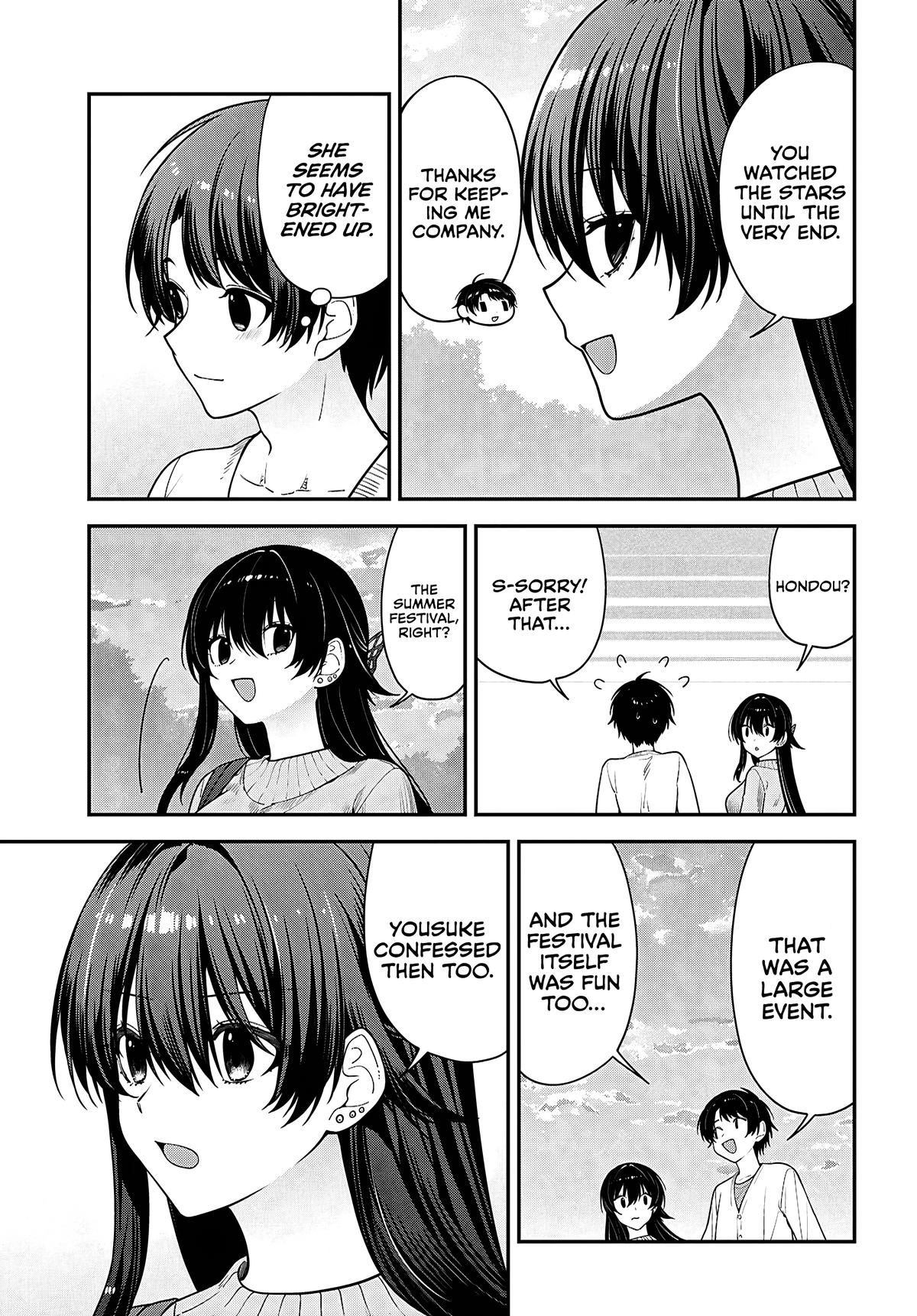 The Delinquent Shimizu-san Sitting Next to Me Has Dyed Her Hair Black Chapter 22 page 9 - 