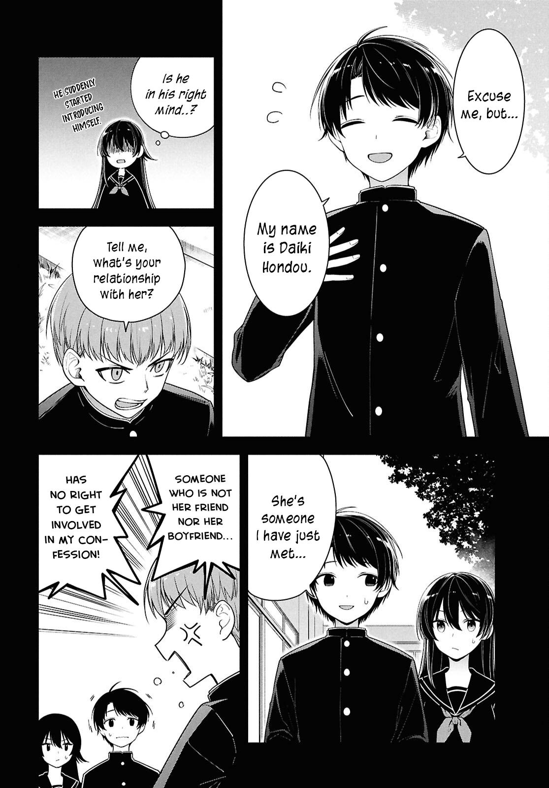 The Delinquent Shimizu-san Sitting Next to Me Has Dyed Her Hair Black Chapter 4 page 13 - 