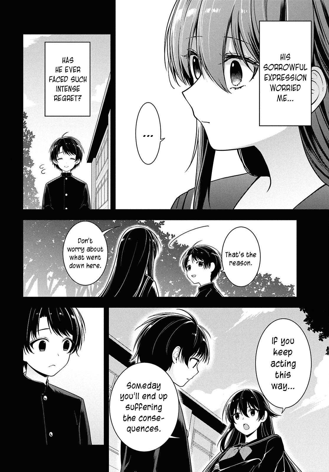 The Delinquent Shimizu-san Sitting Next to Me Has Dyed Her Hair Black Chapter 4 page 24 - 